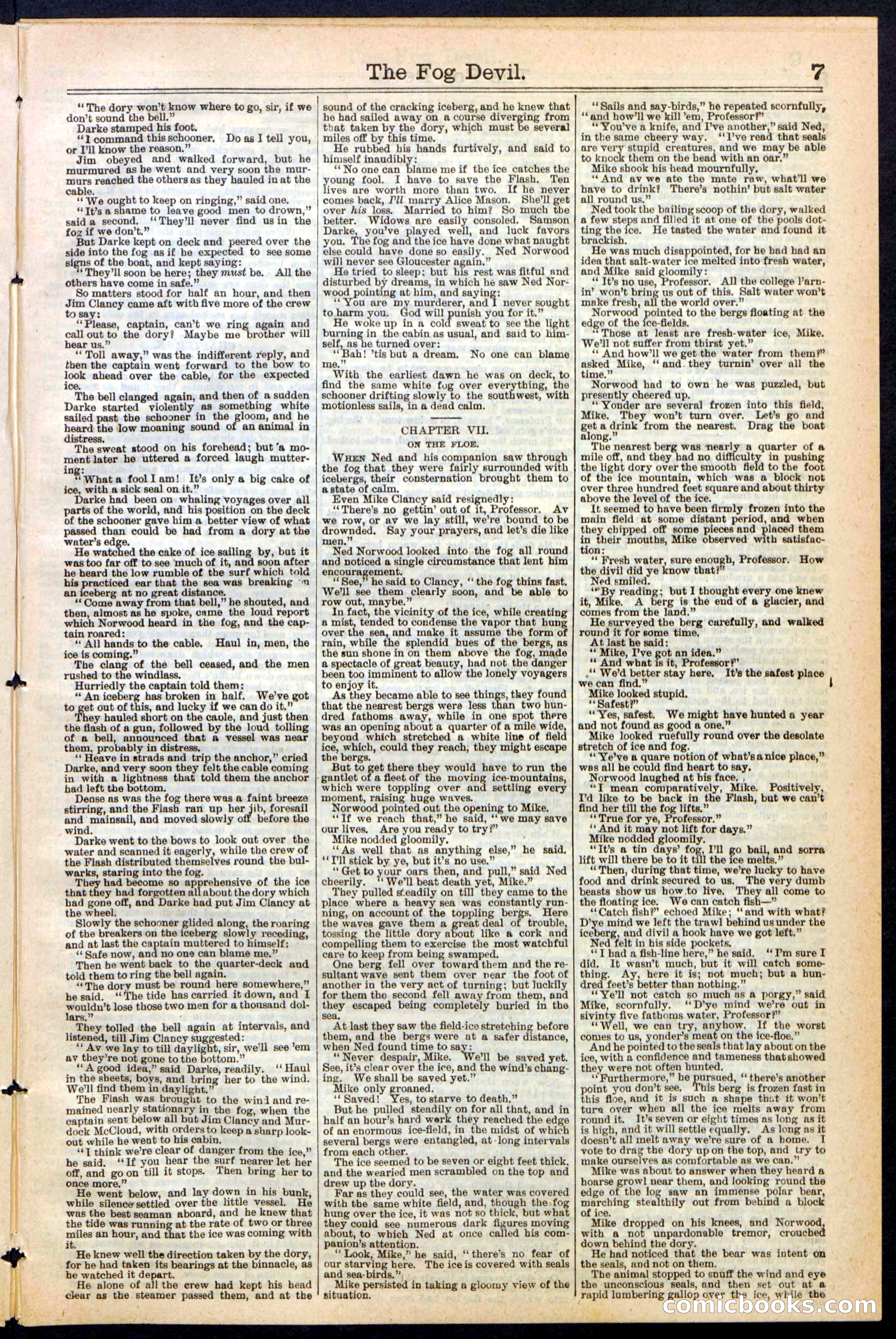 Beadle's New York Dime Library, No. 242 — page 7 of 32