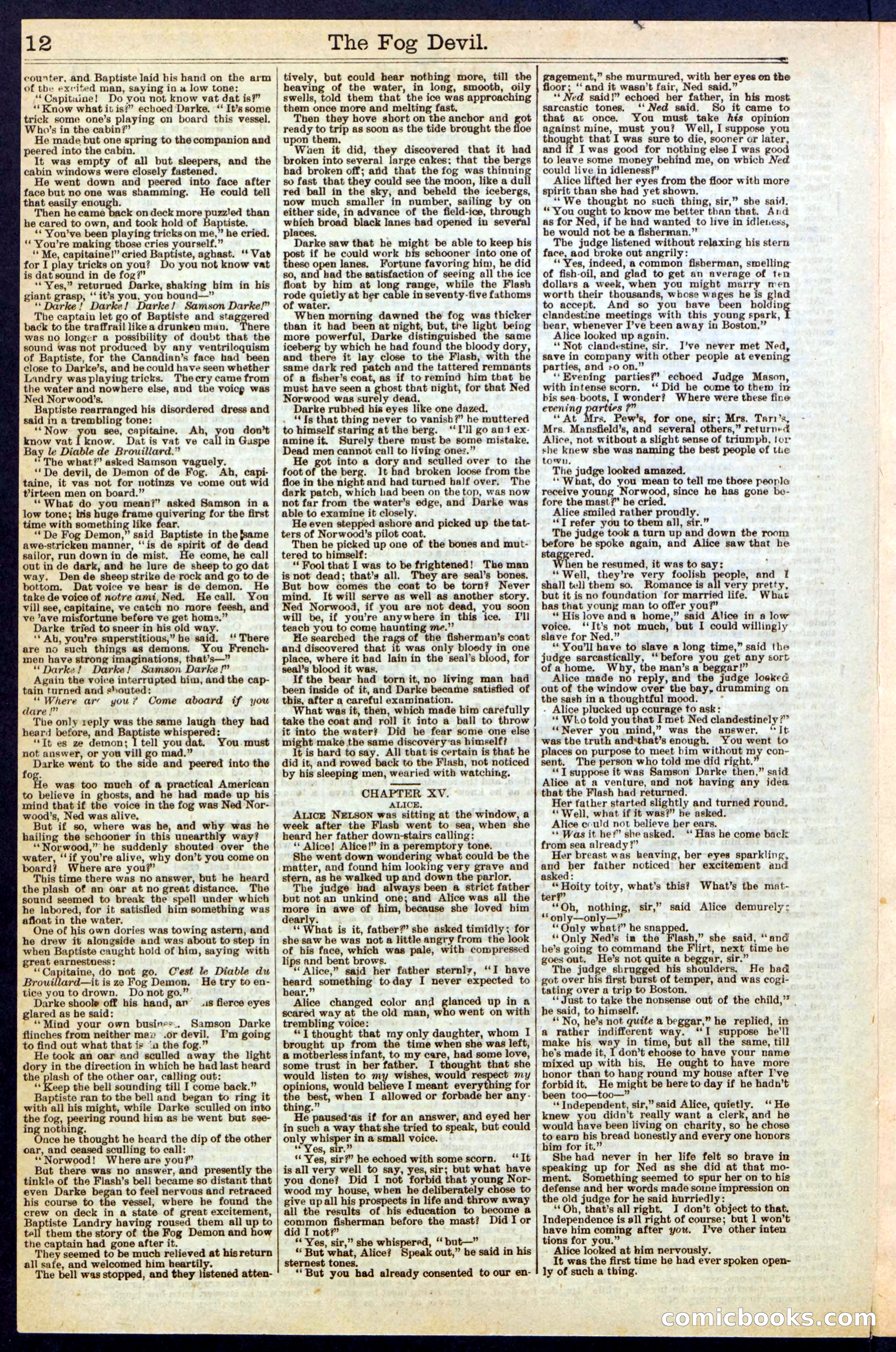 Beadle's New York Dime Library, No. 242 — page 12 of 32