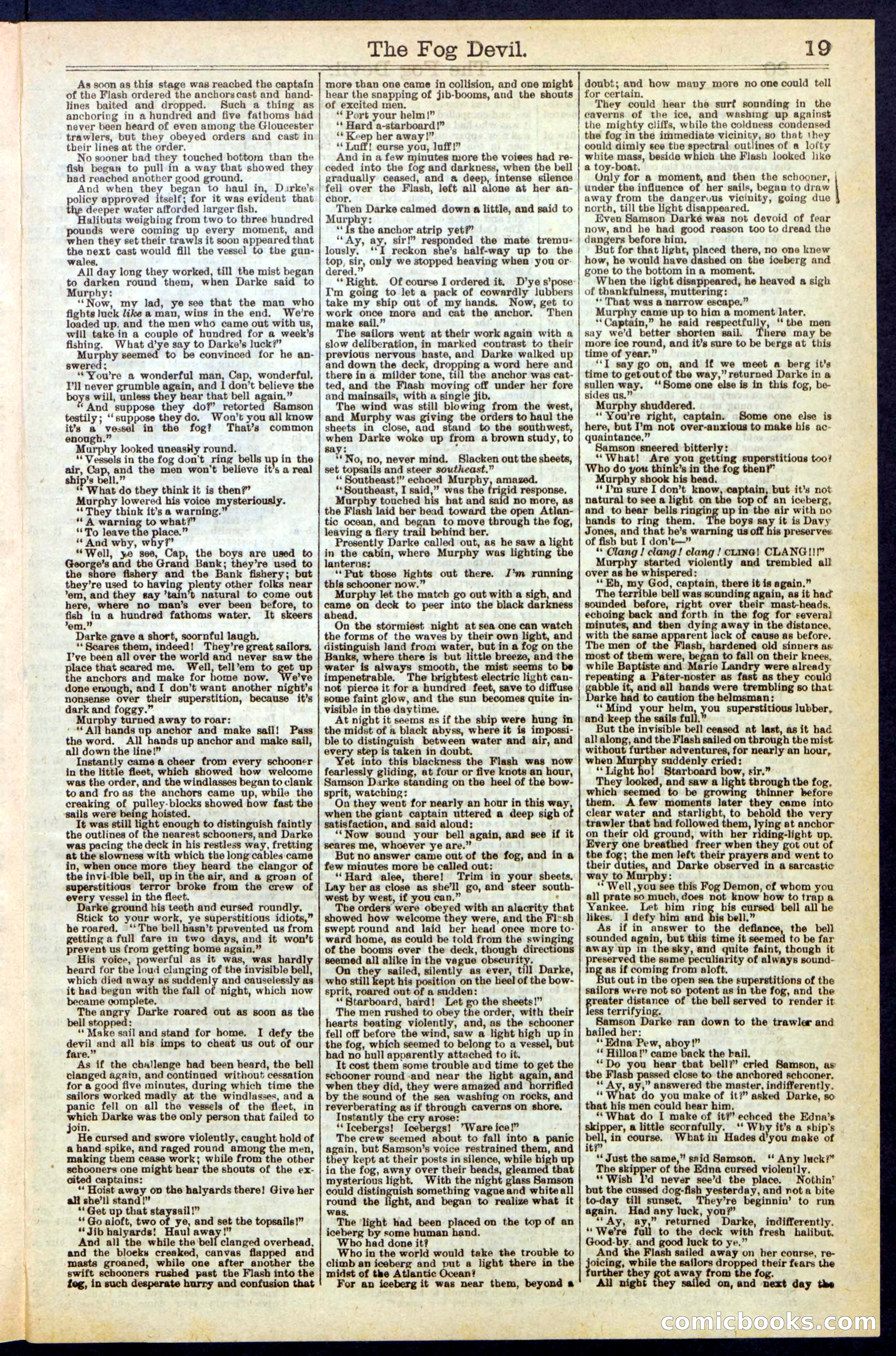 Beadle's New York Dime Library, No. 242 — page 19 of 32