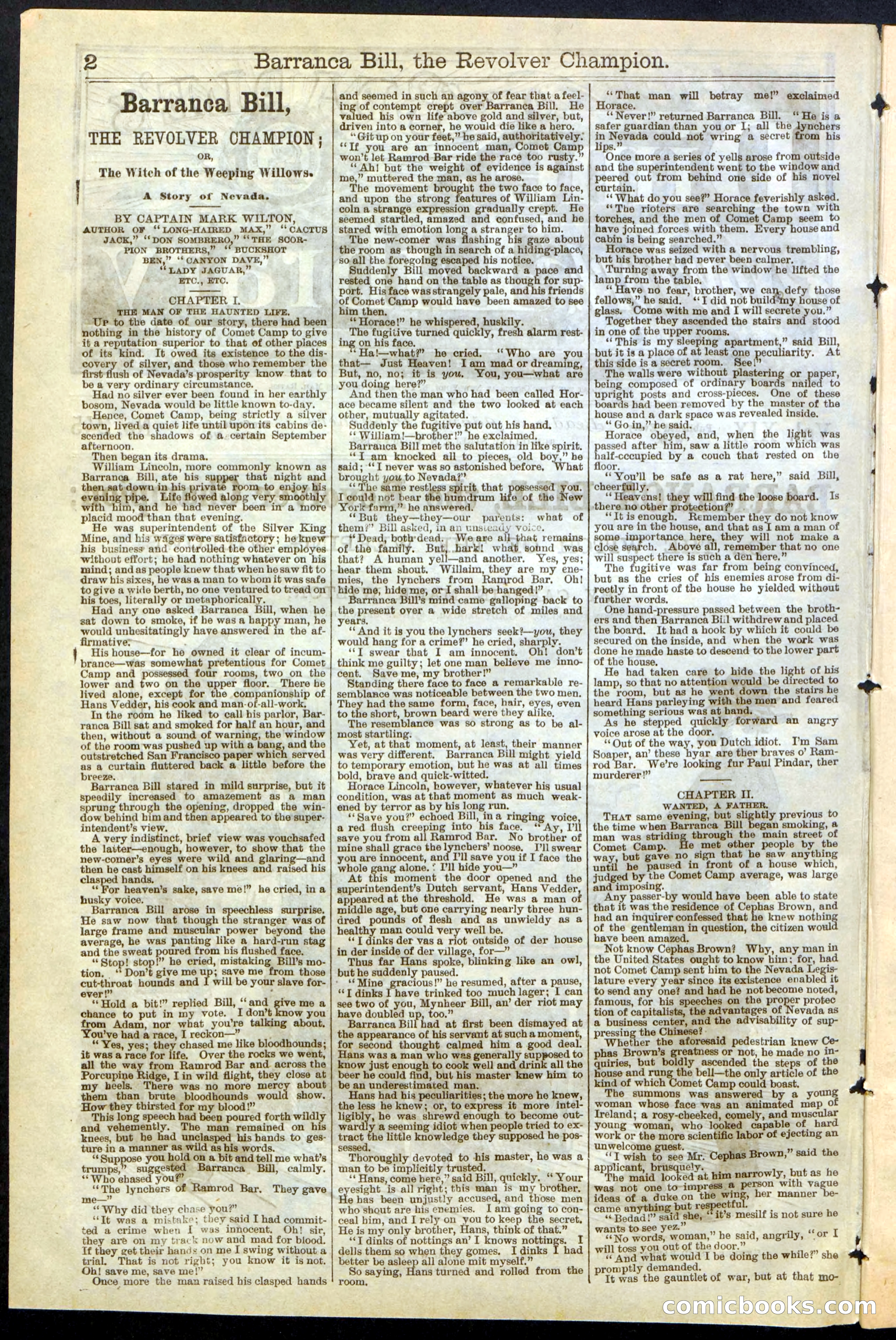 Beadle's New York Dime Library No. 245 — page 2 of 32