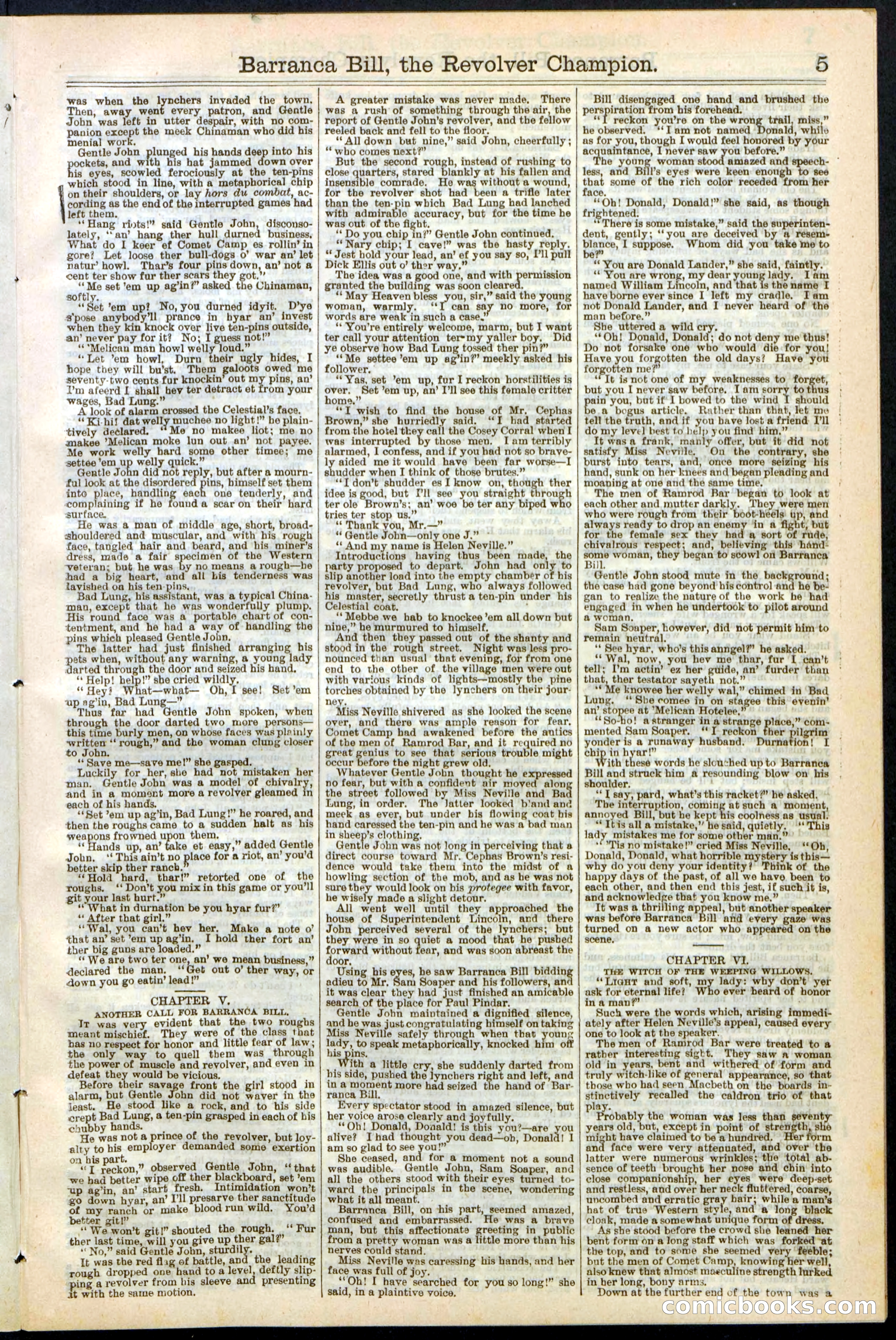Beadle's New York Dime Library No. 245 — page 5 of 32