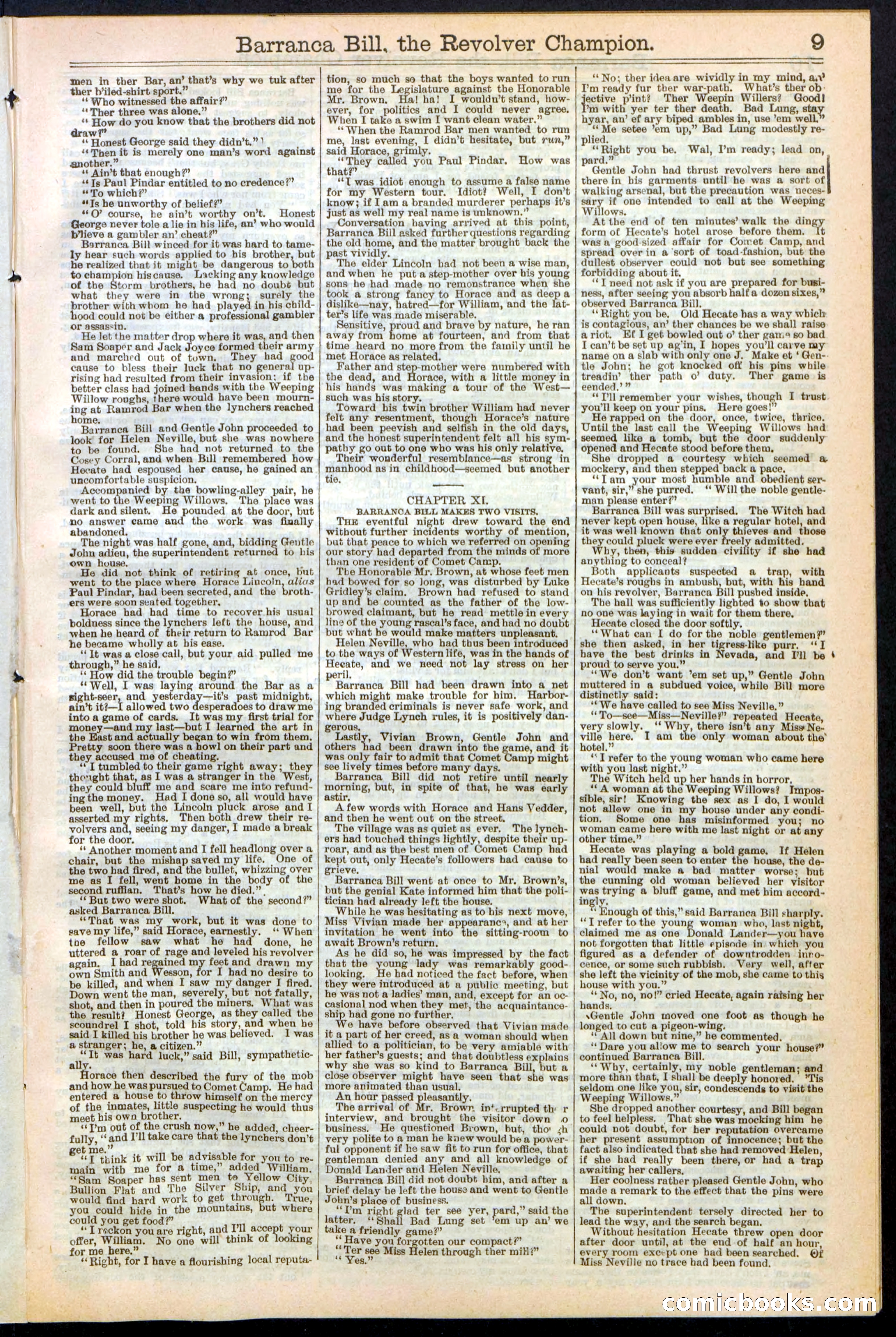 Beadle's New York Dime Library No. 245 — page 9 of 32