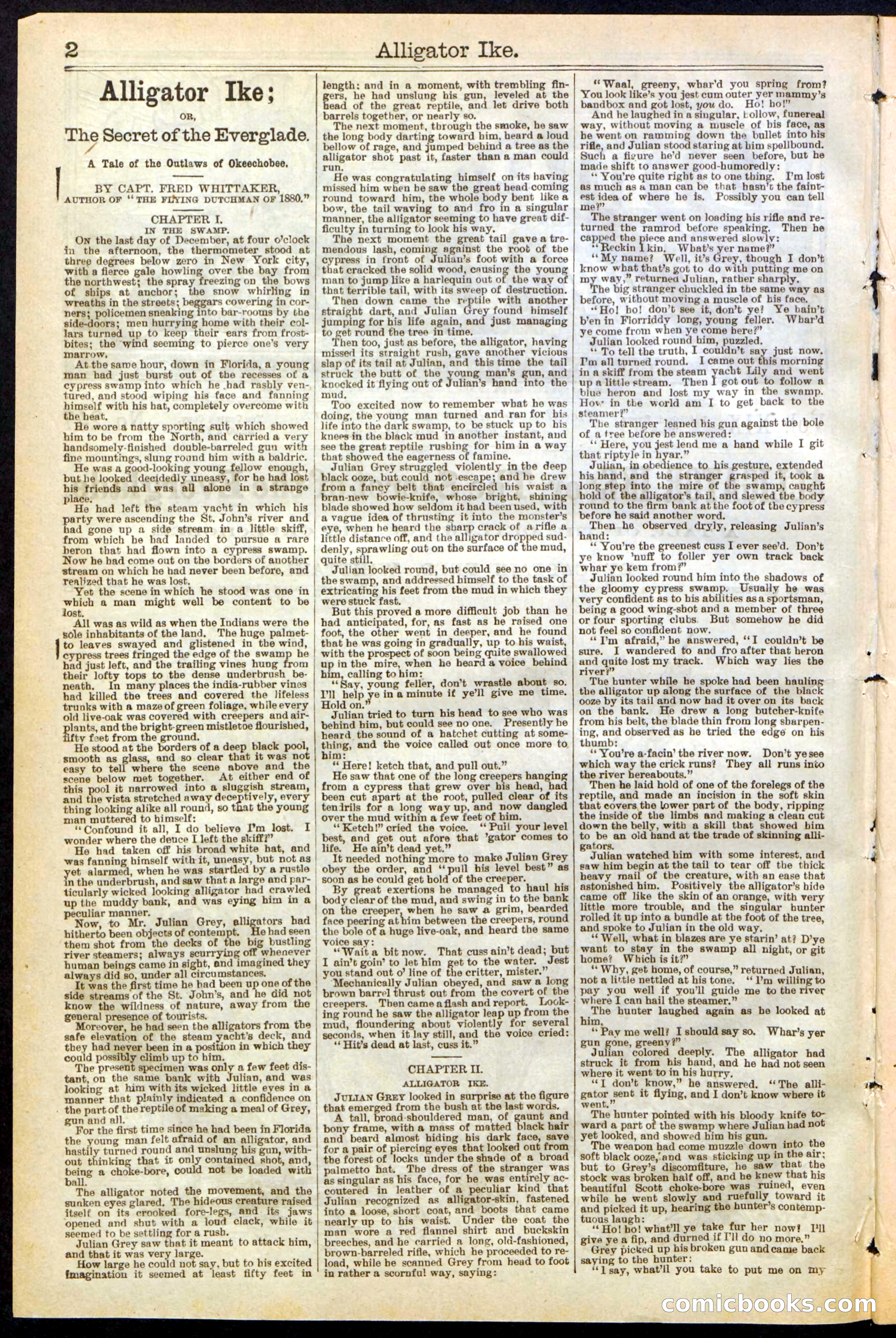 Beadle's Dime Library No. 247 — page 2 of 32