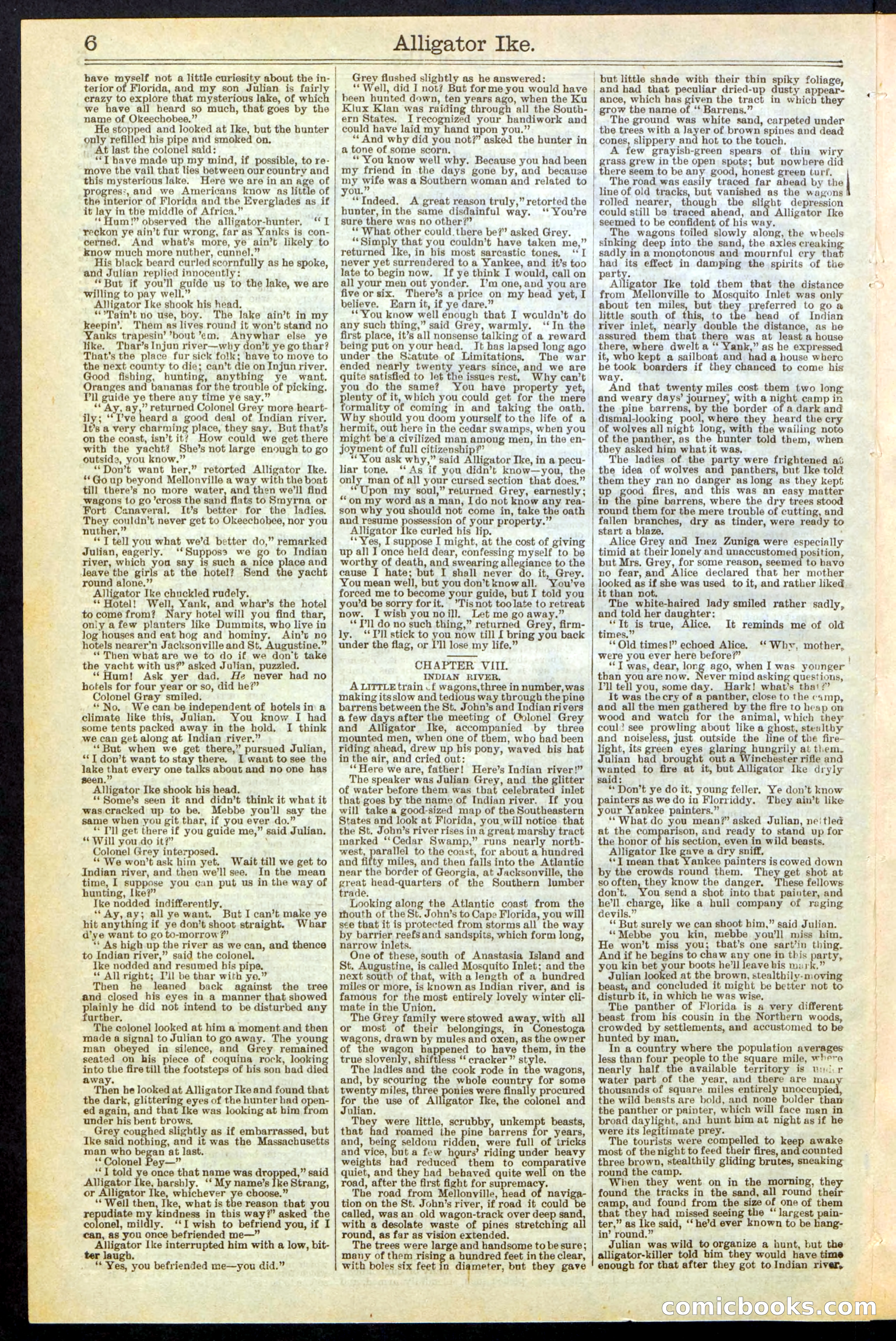 Beadle's Dime Library No. 247 — page 6 of 32
