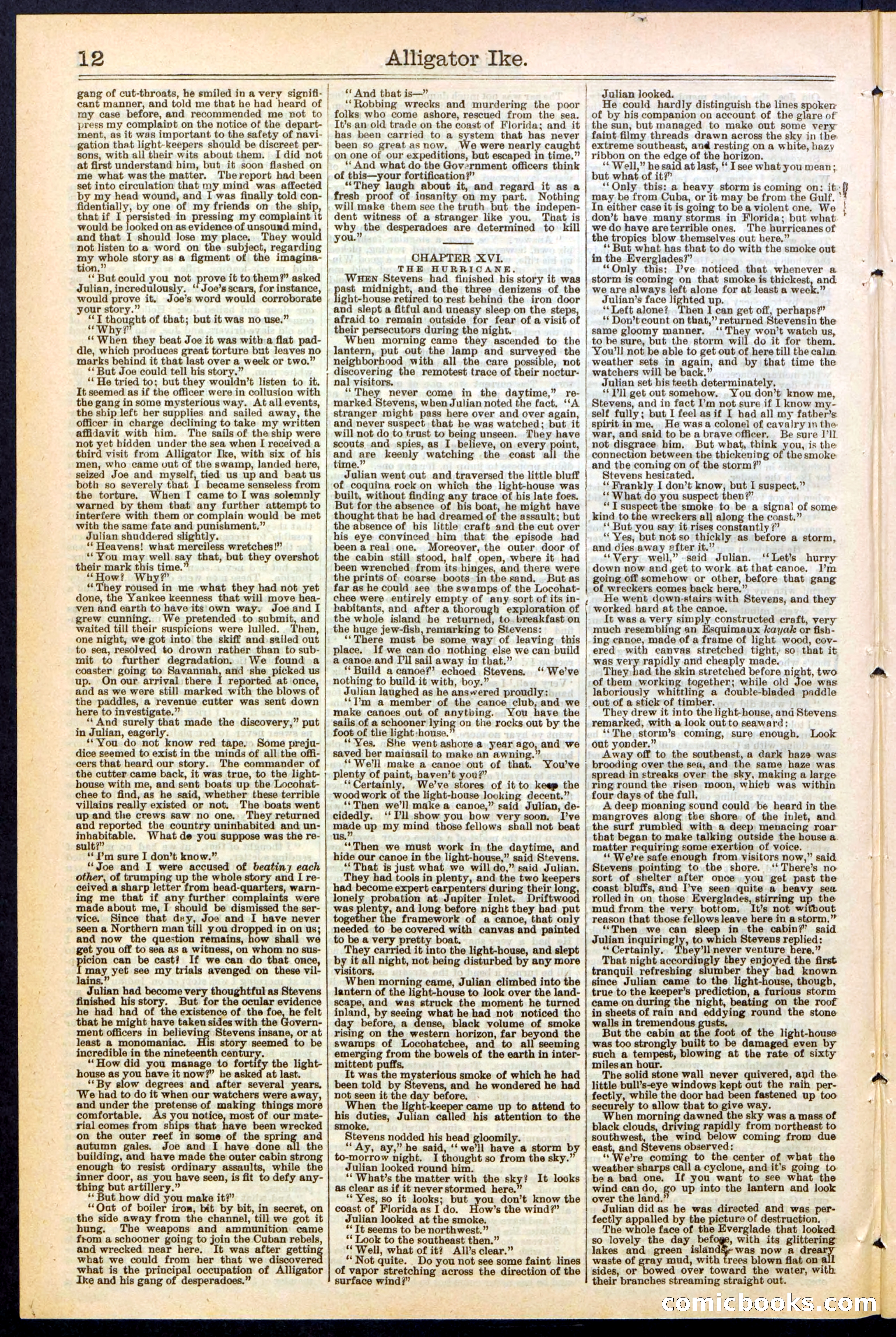 Beadle's Dime Library No. 247 — page 12 of 32