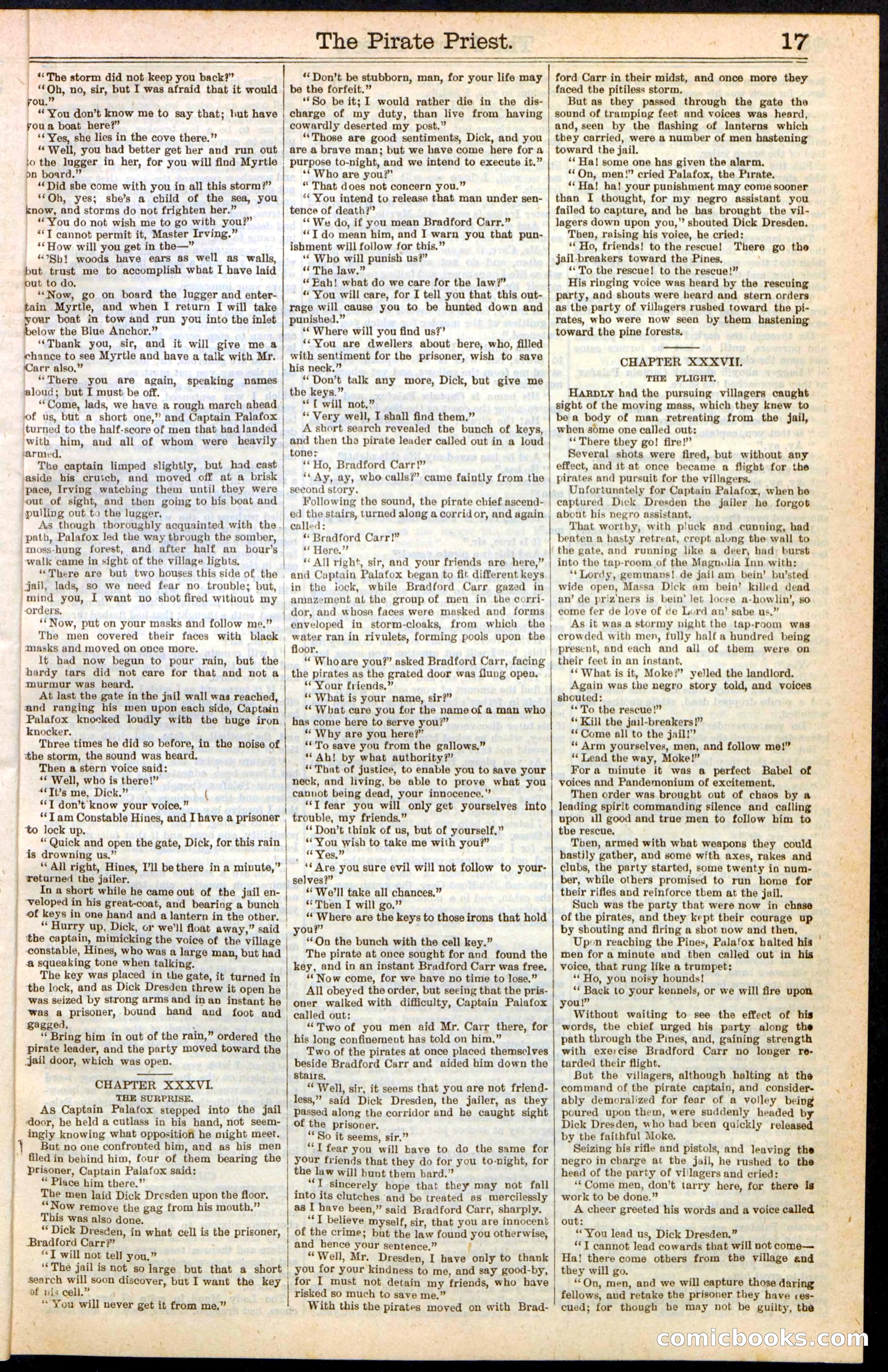 Beadle's New York Dime Library No. 255 — page 17 of 32