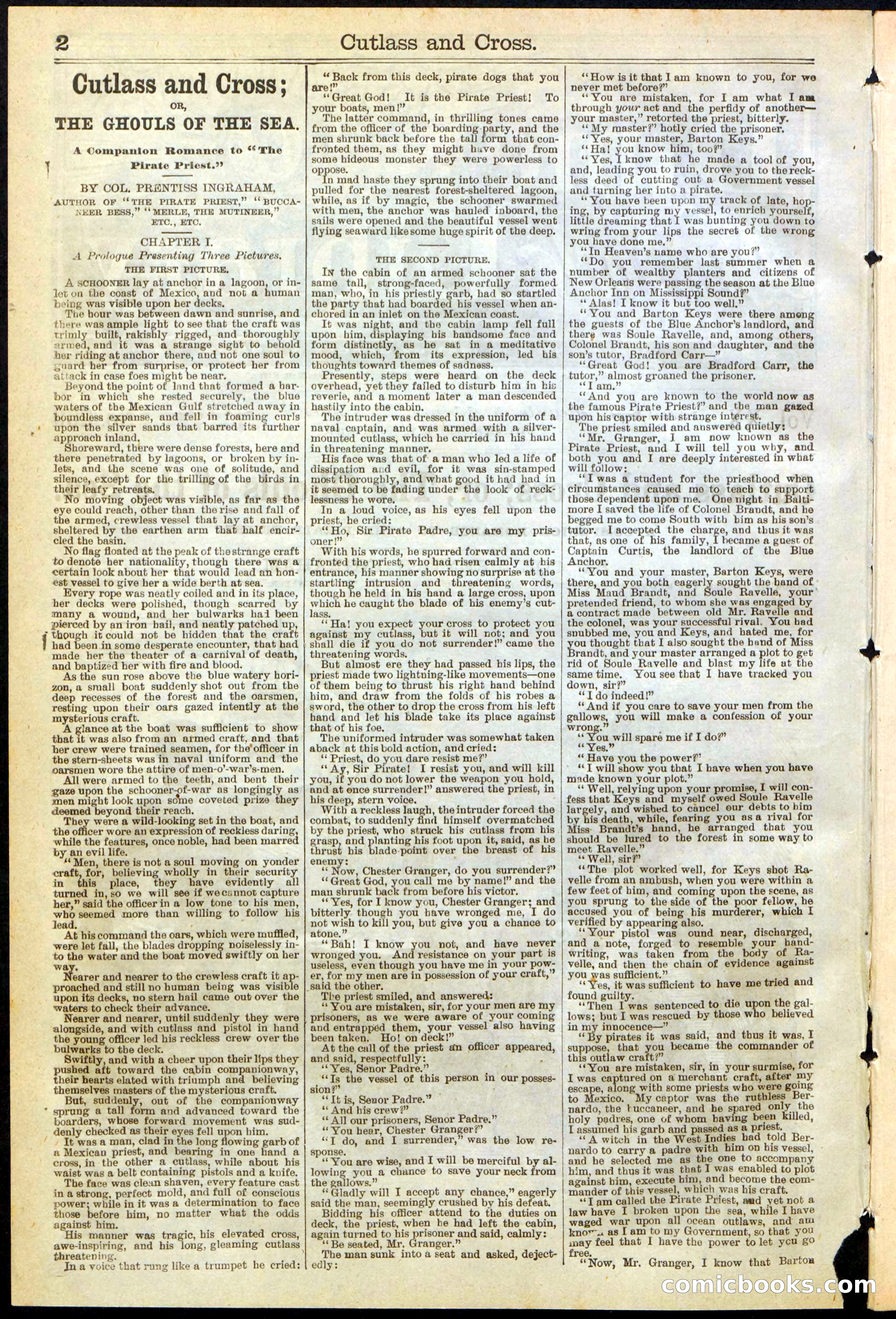 Beadle's New York Dime Library, No. 259 — page 2 of 24