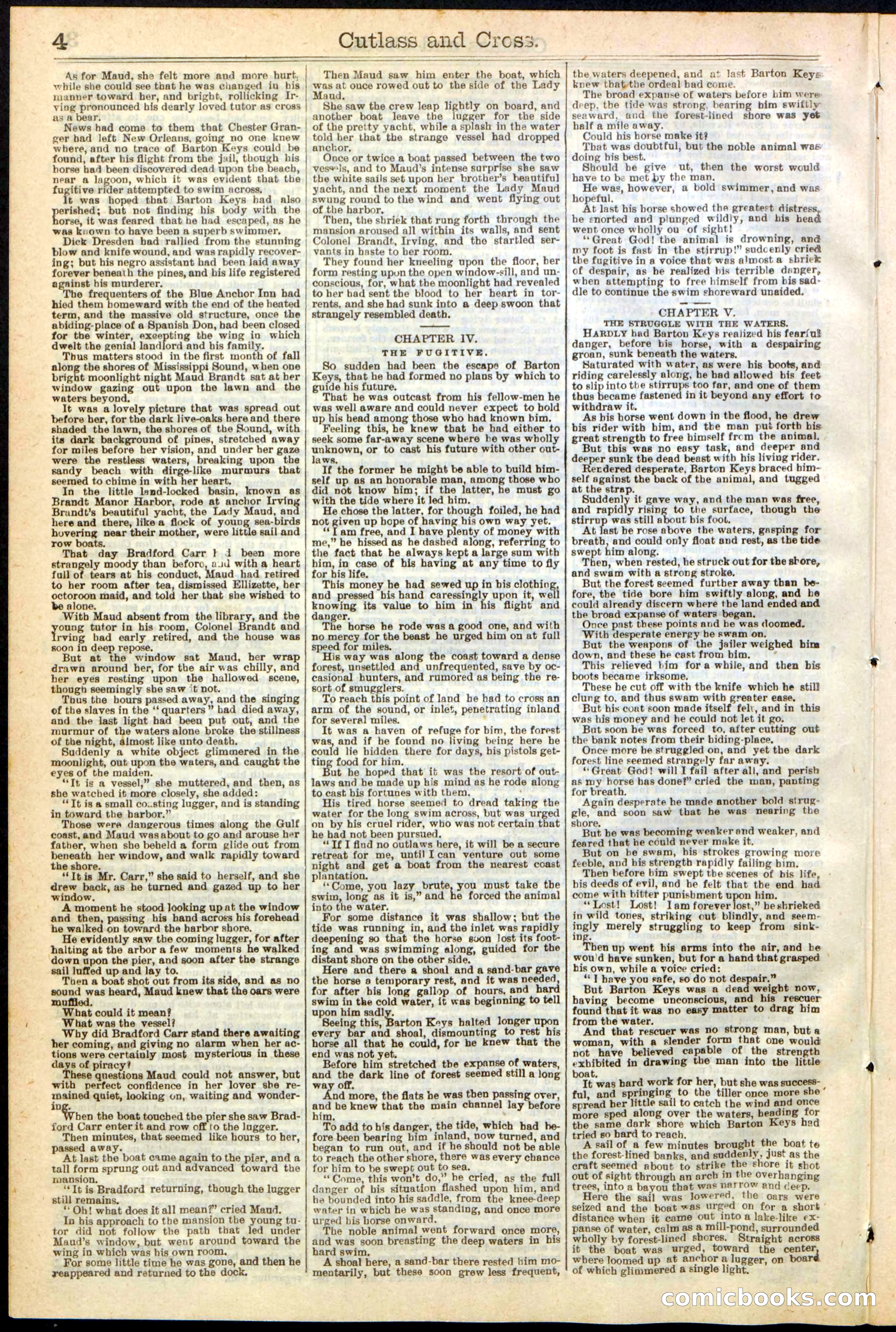 Beadle's New York Dime Library, No. 259 — page 4 of 24