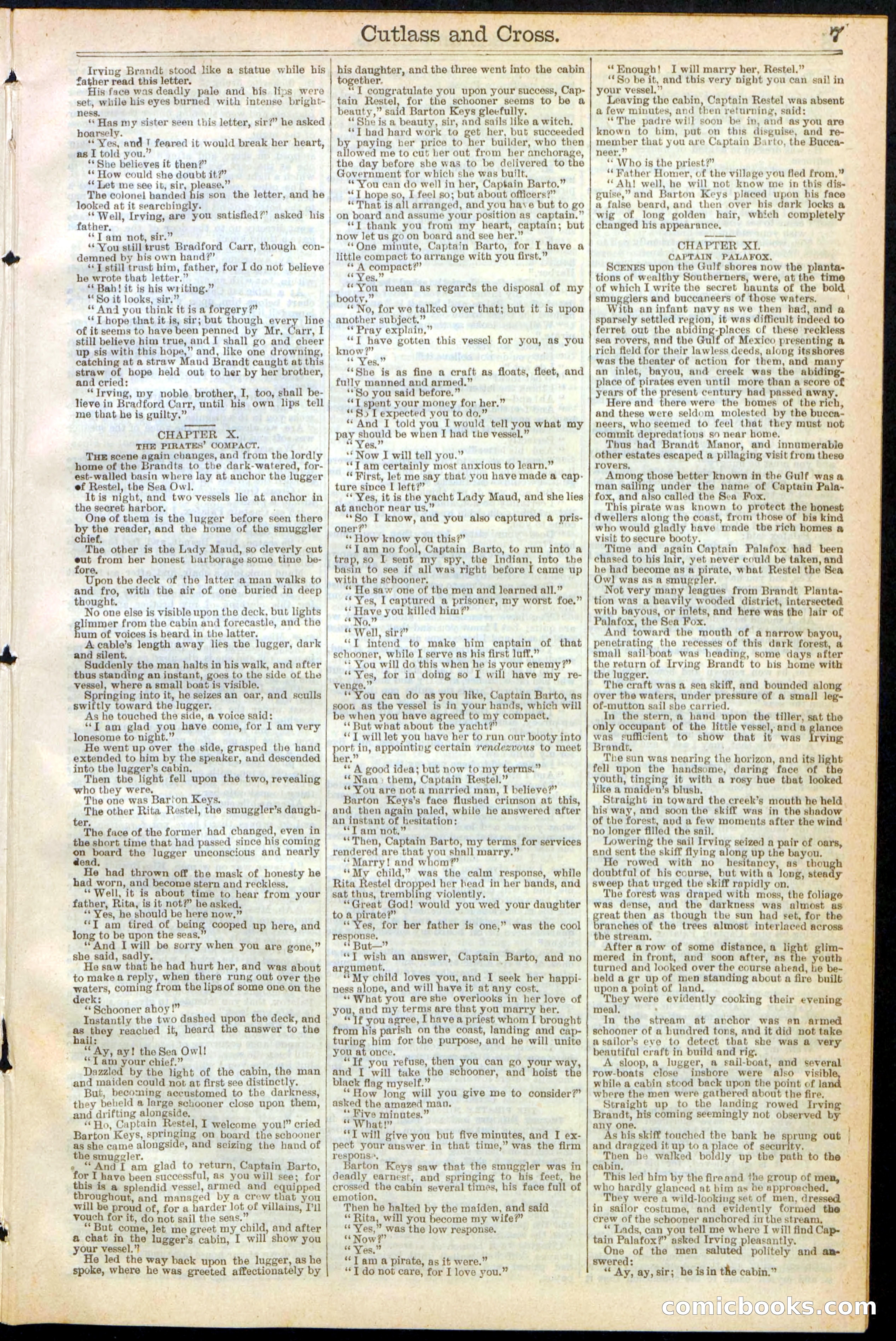 Beadle's New York Dime Library, No. 259 — page 7 of 24