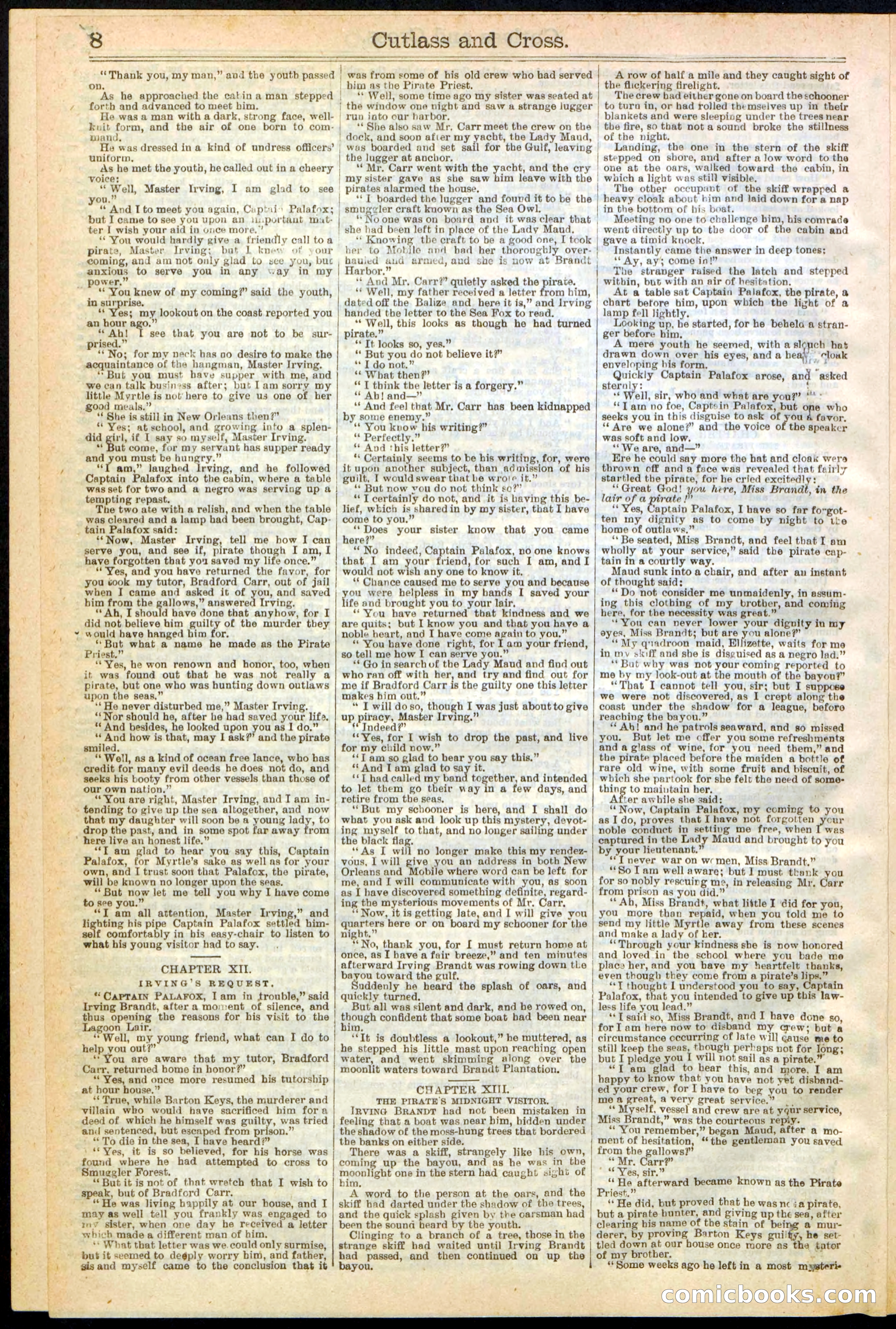 Beadle's New York Dime Library, No. 259 — page 8 of 24