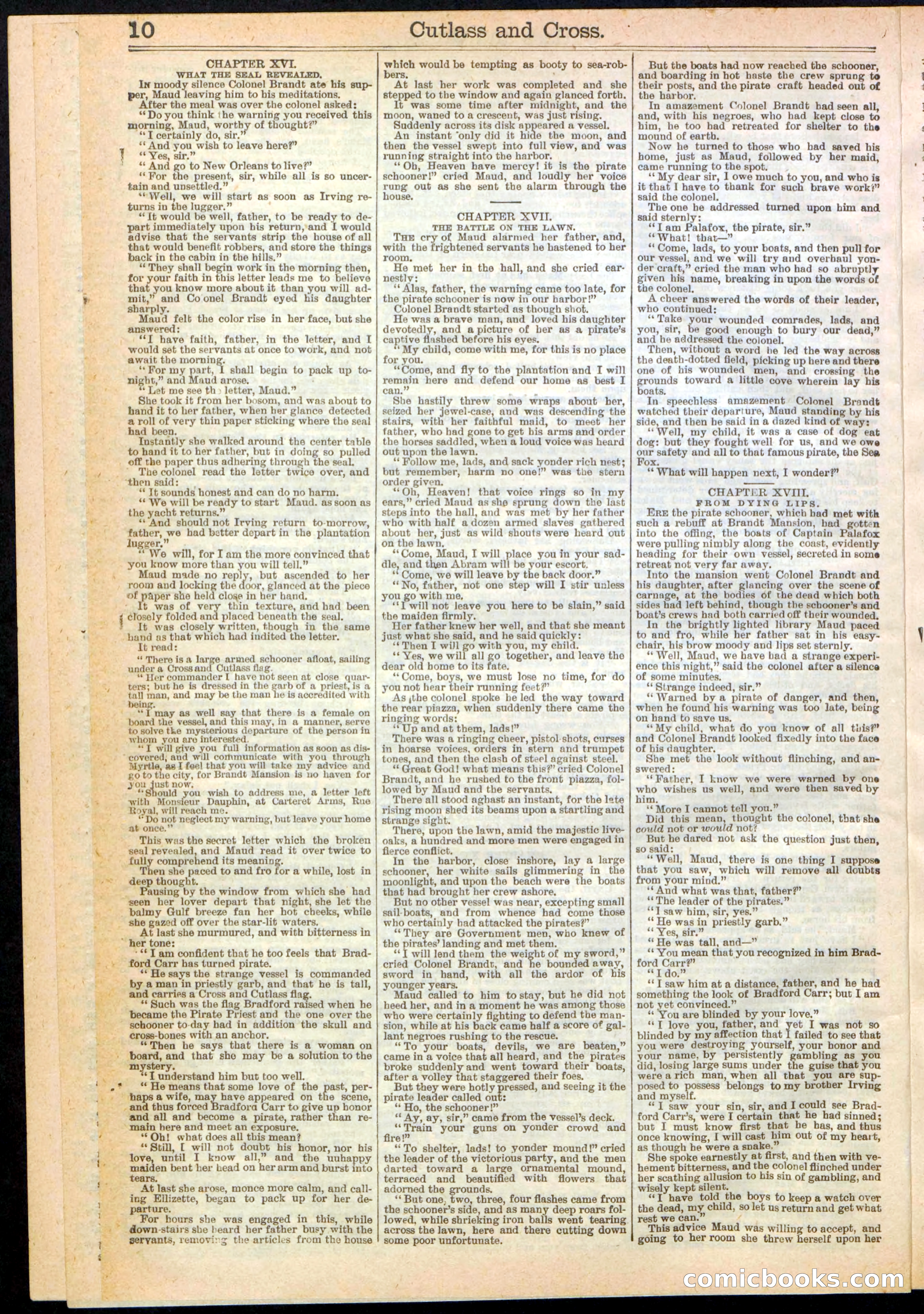 Beadle's New York Dime Library, No. 259 — page 10 of 24