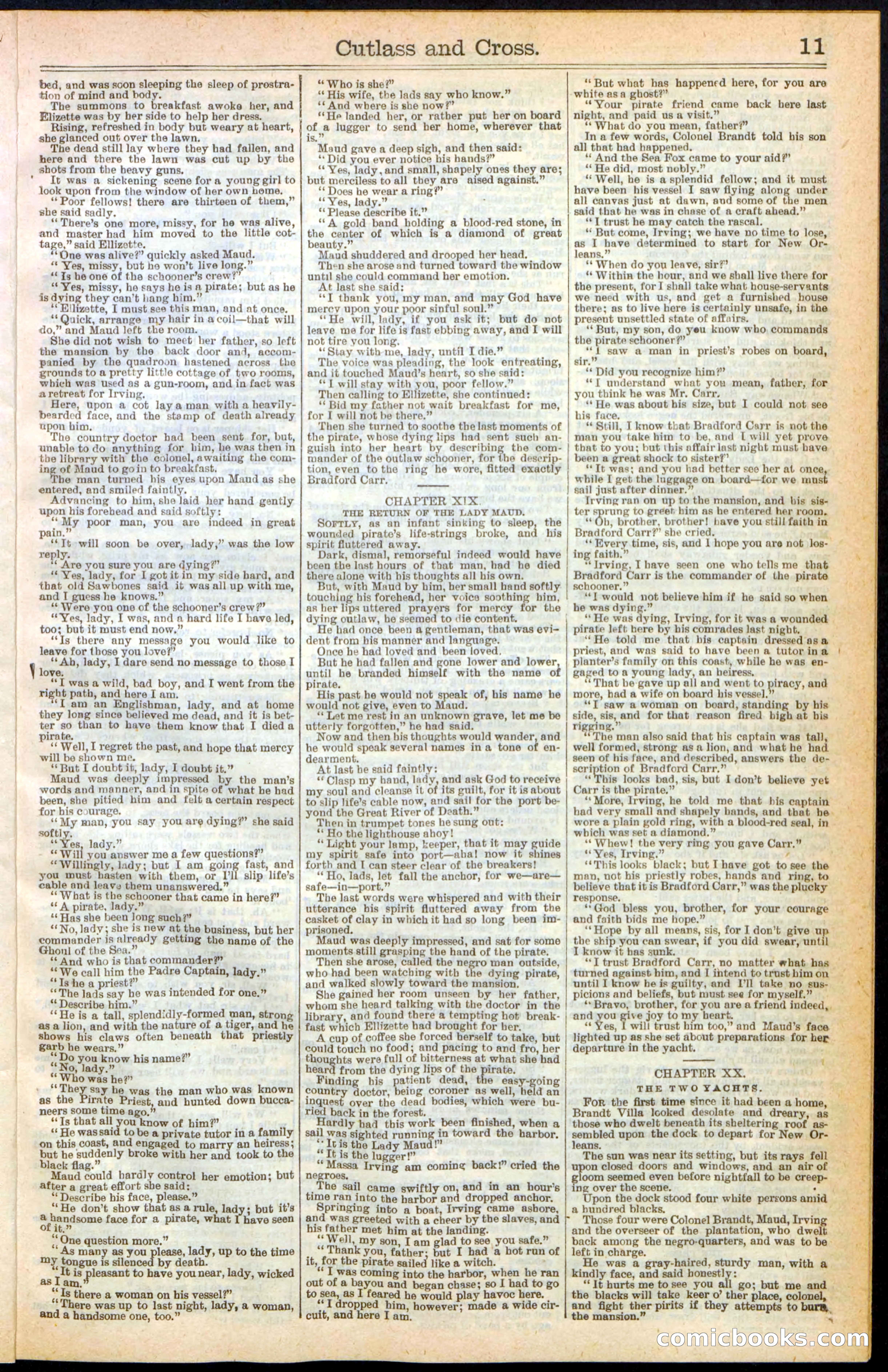 Beadle's New York Dime Library, No. 259 — page 11 of 24