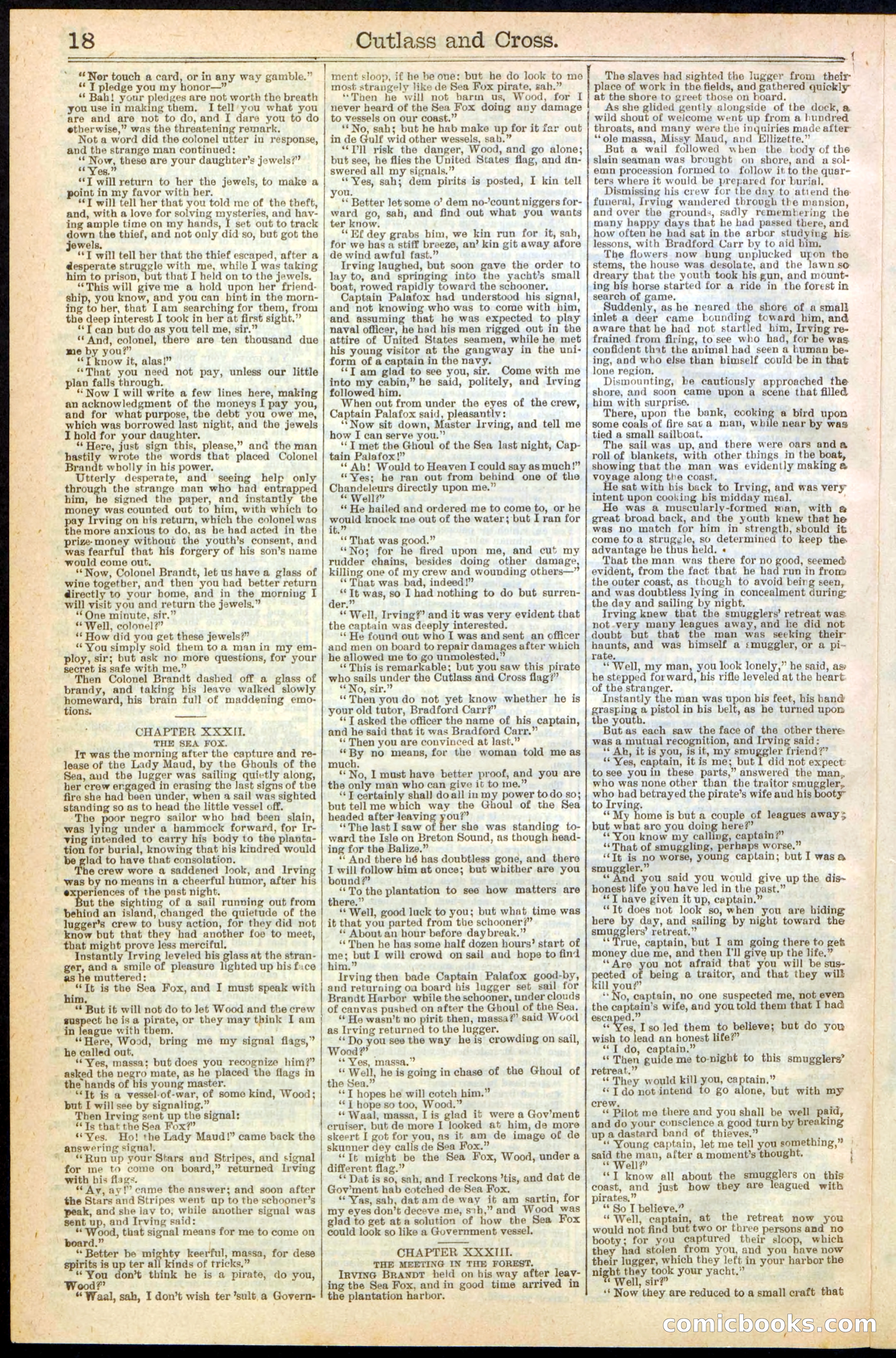 Beadle's New York Dime Library, No. 259 — page 18 of 24