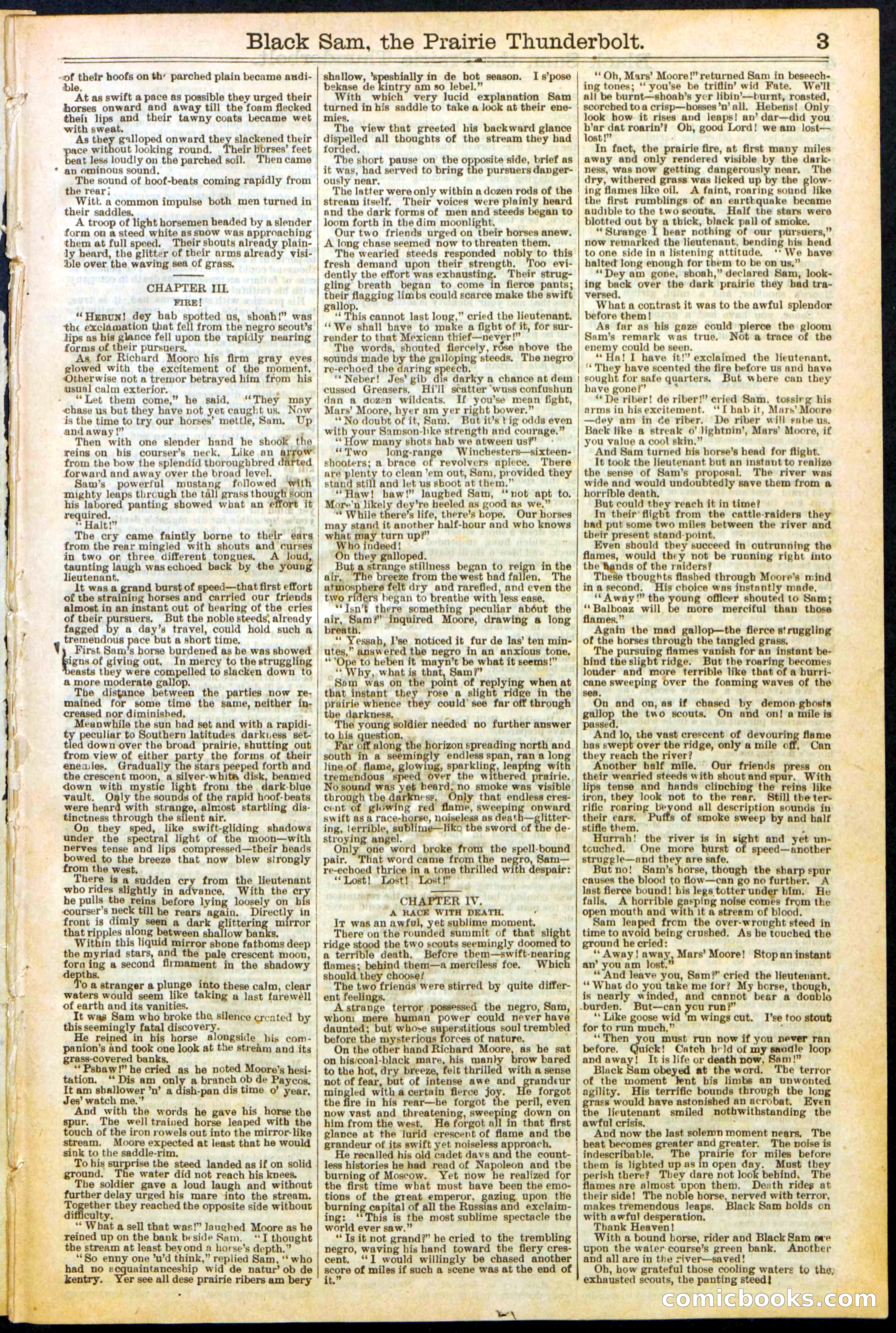 Beadle's Dime Library, No. 261 — page 3 of 24