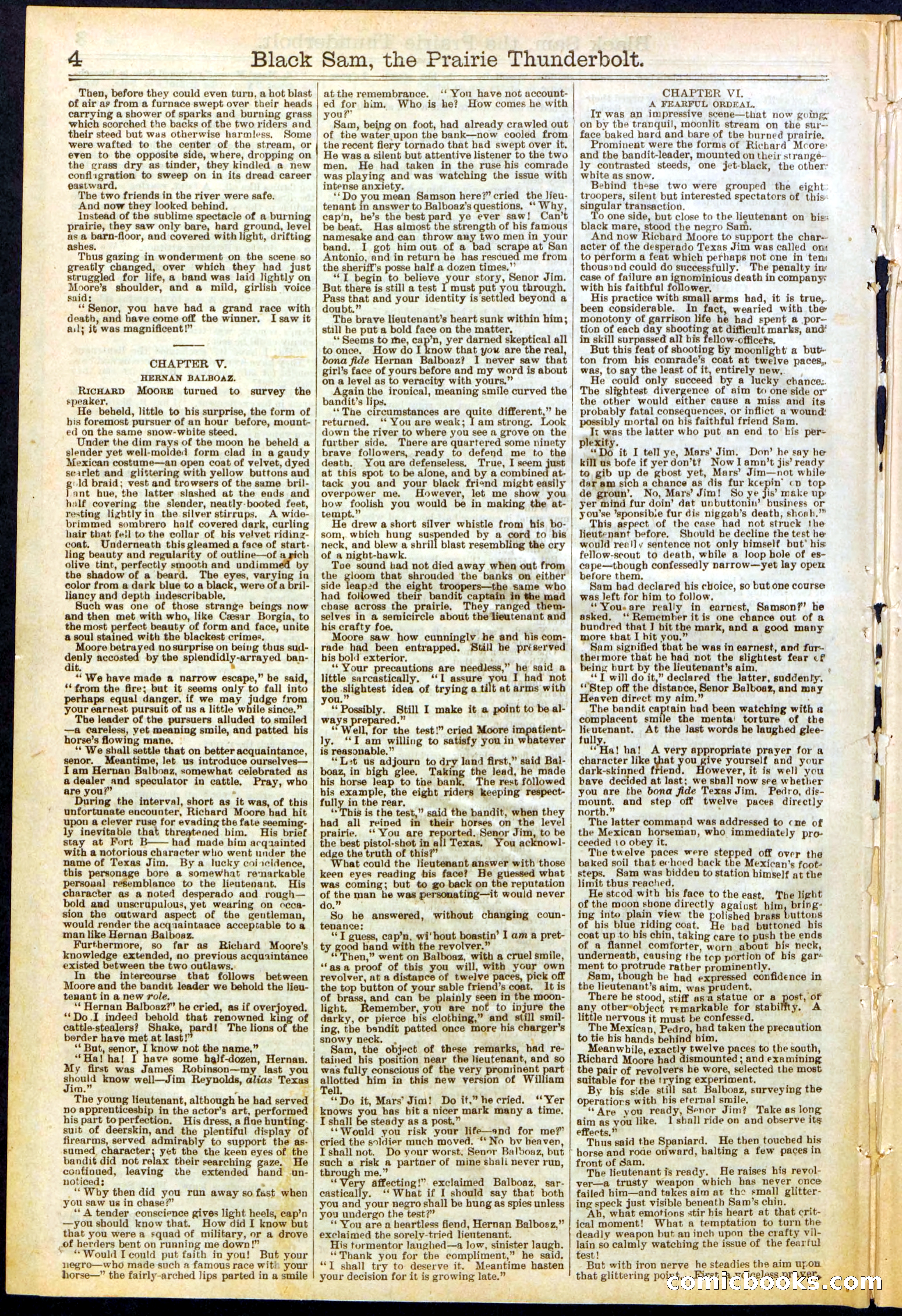 Beadle's Dime Library, No. 261 — page 4 of 24