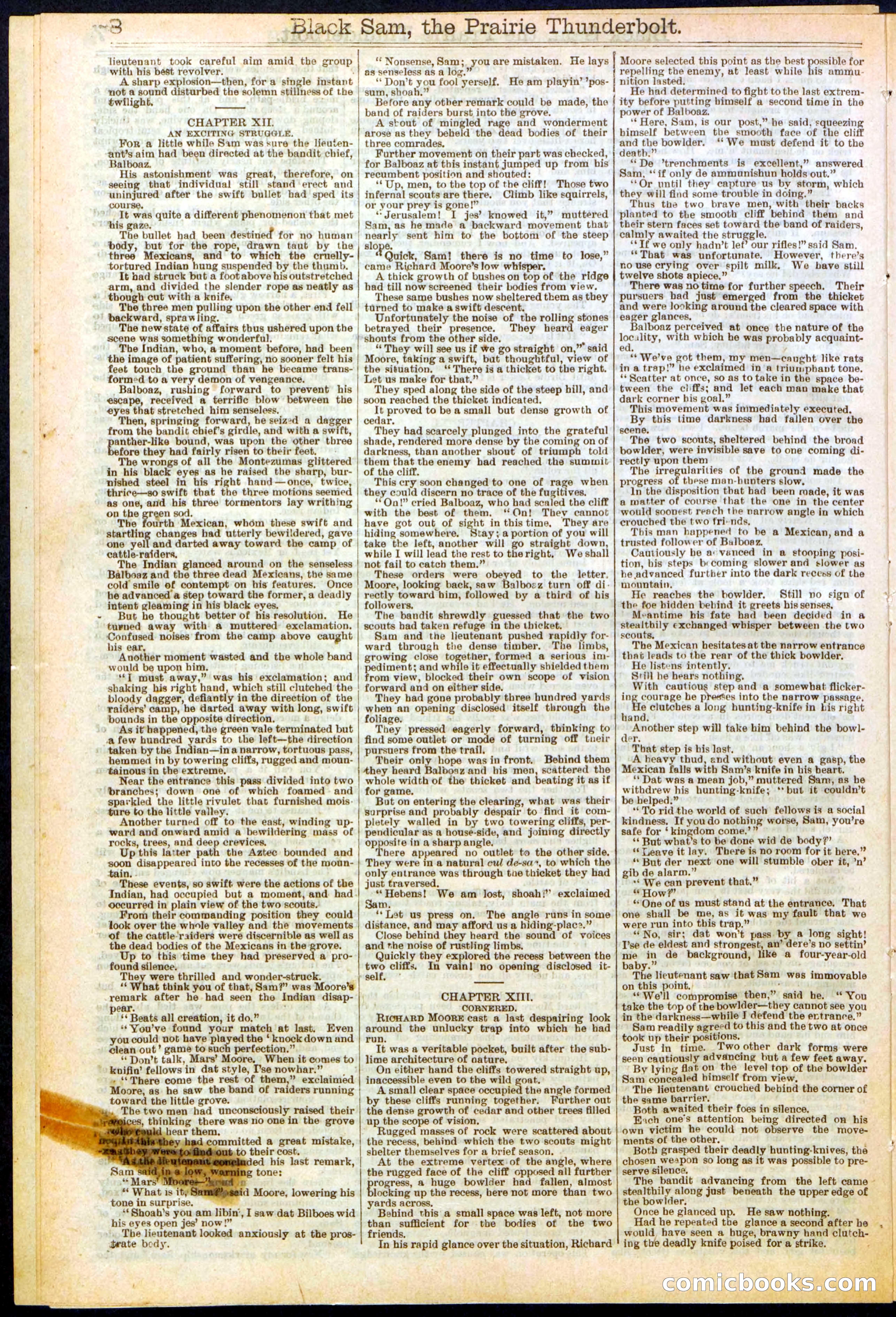 Beadle's Dime Library, No. 261 — page 8 of 24