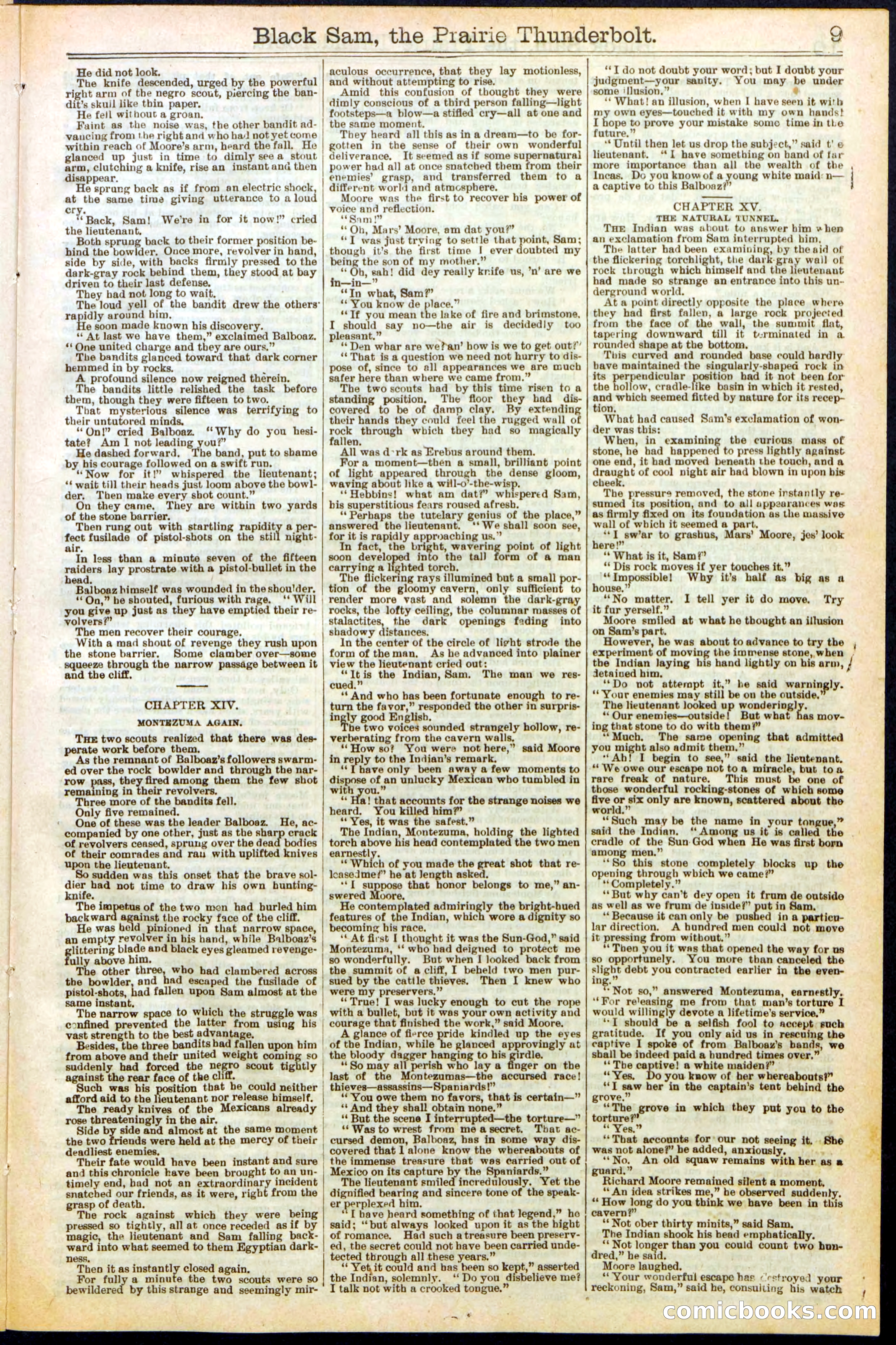 Beadle's Dime Library, No. 261 — page 9 of 24
