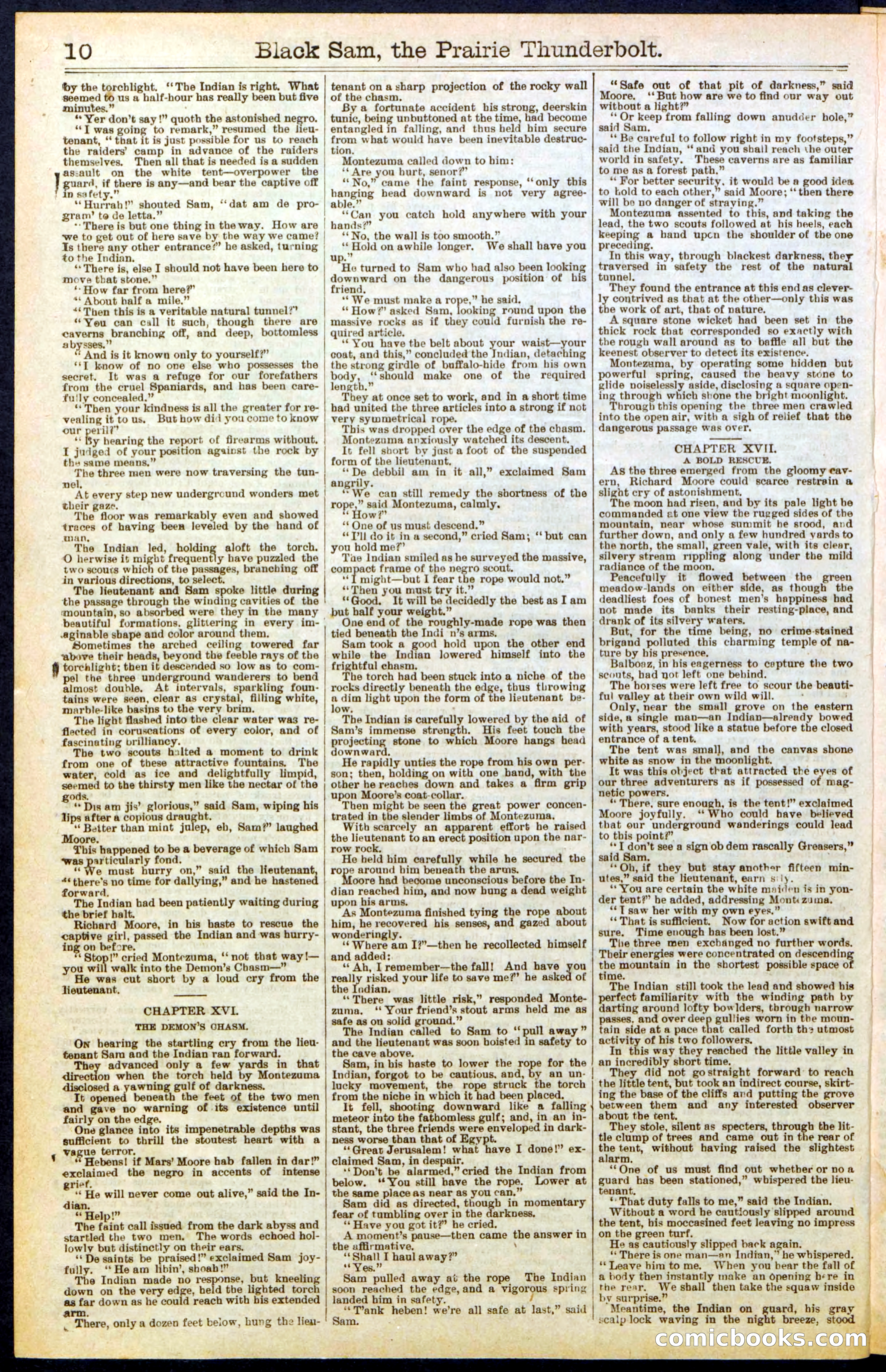 Beadle's Dime Library, No. 261 — page 10 of 24