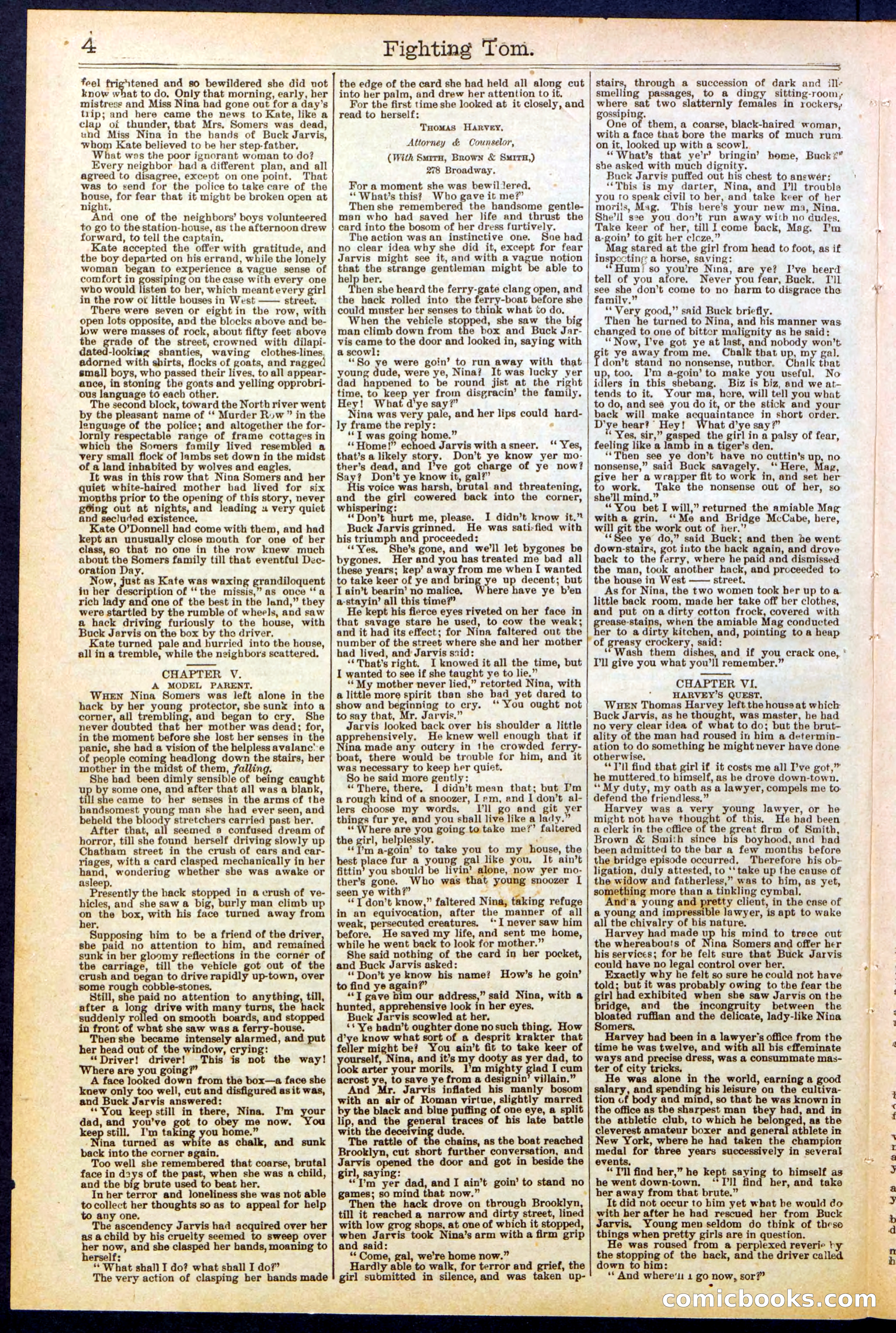Beadle's New York Dime Library No. 262 — page 4 of 32