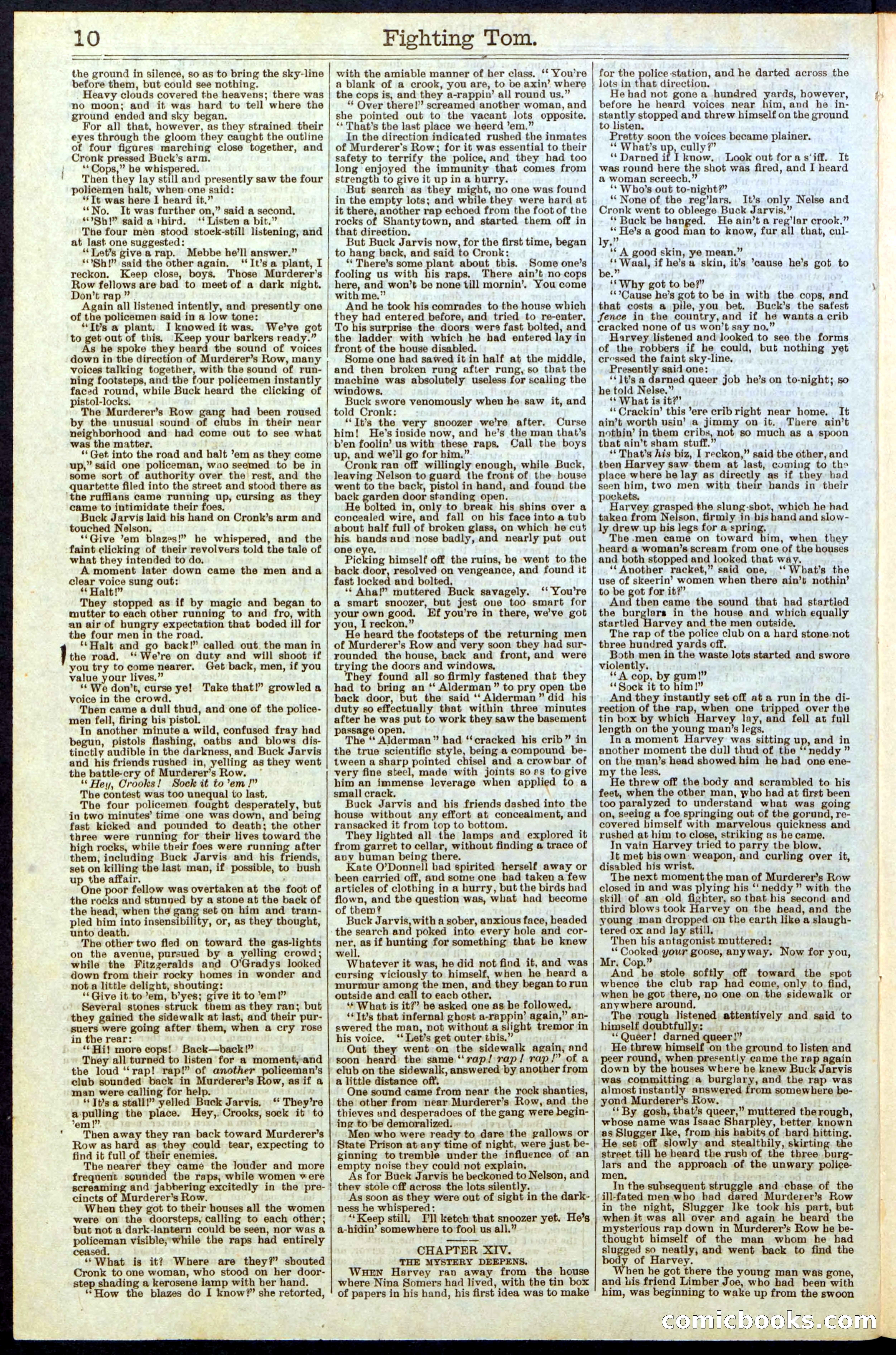 Beadle's New York Dime Library No. 262 — page 10 of 32