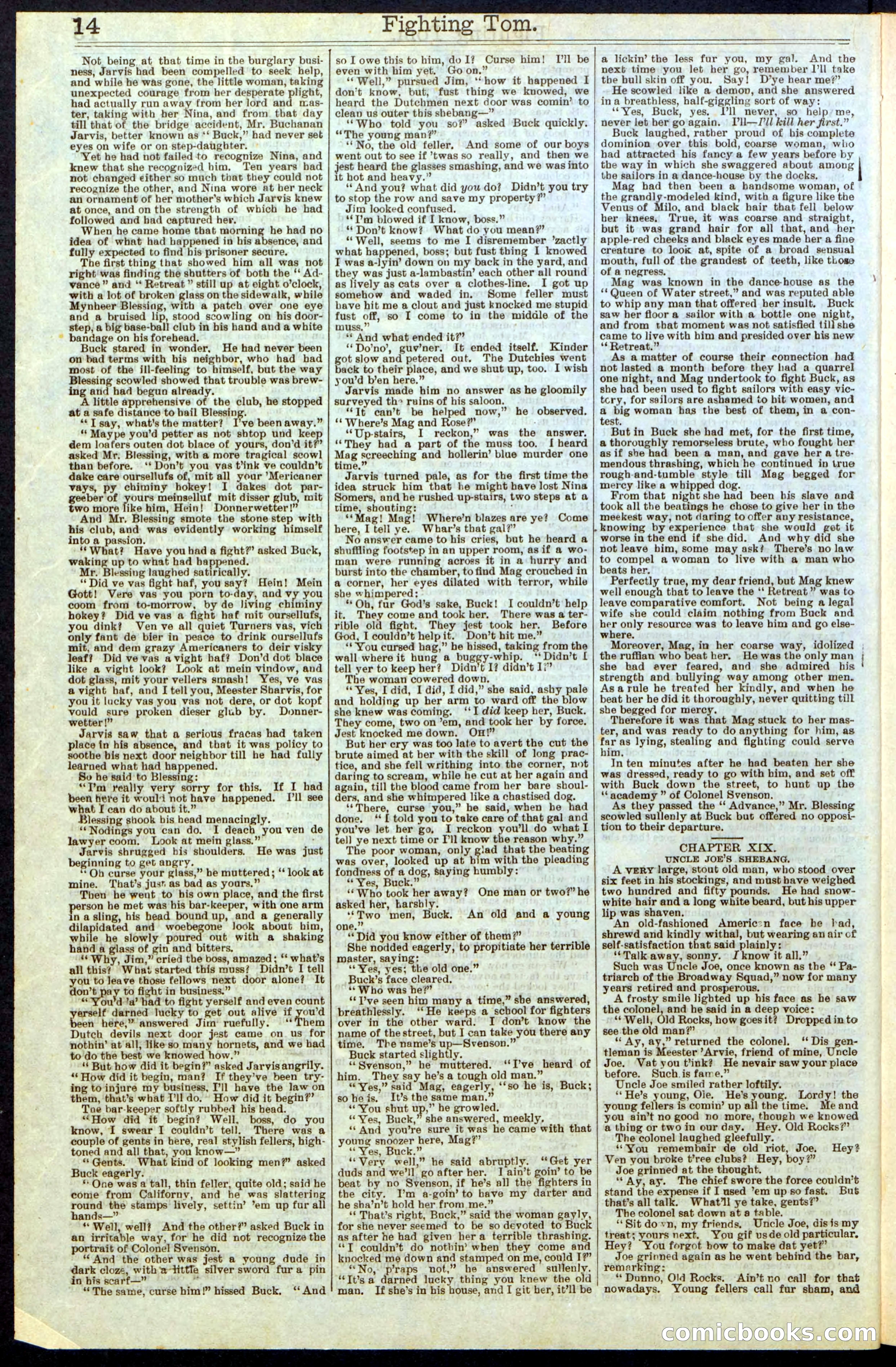 Beadle's New York Dime Library No. 262 — page 14 of 32