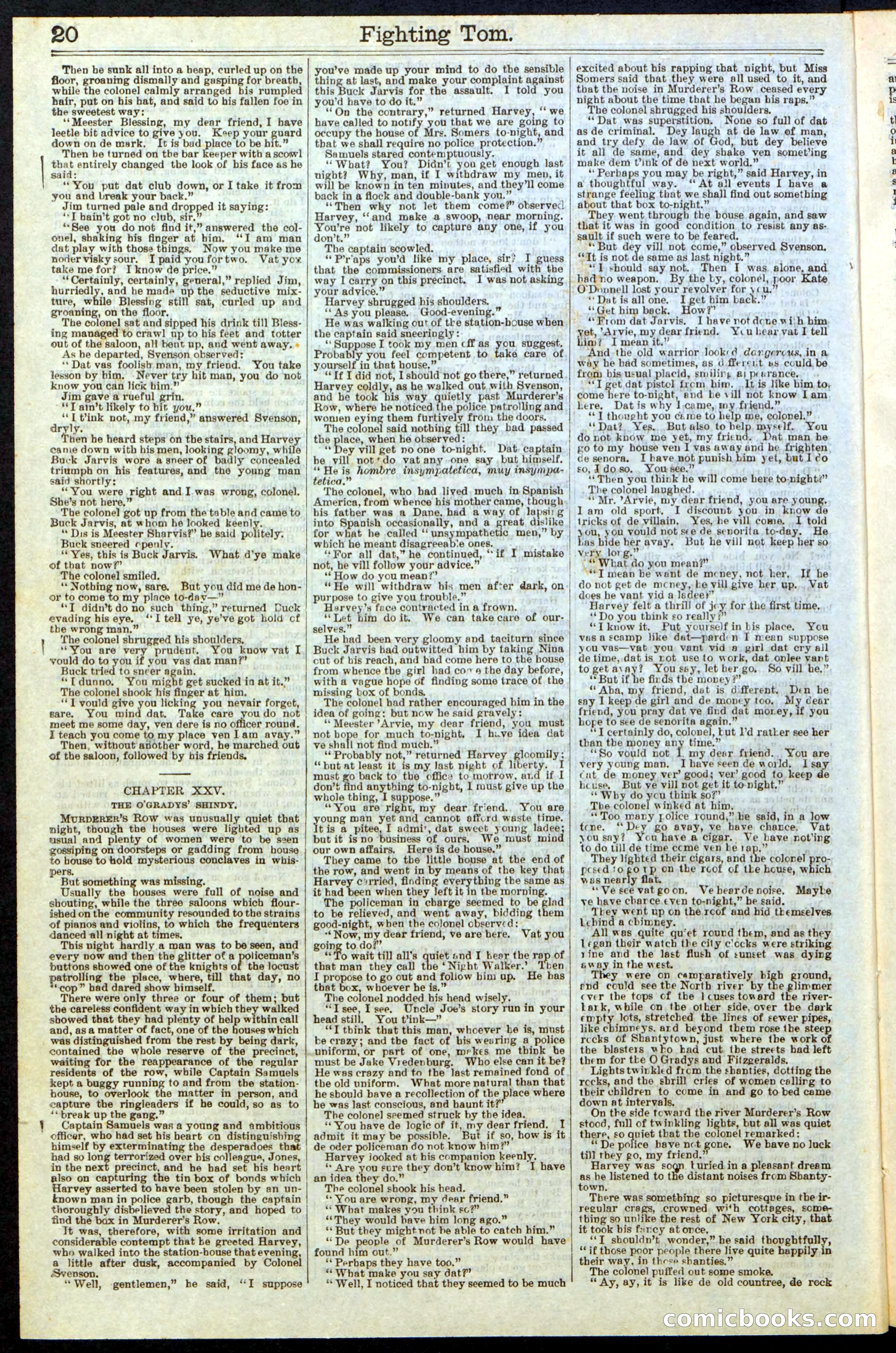 Beadle's New York Dime Library No. 262 — page 20 of 32