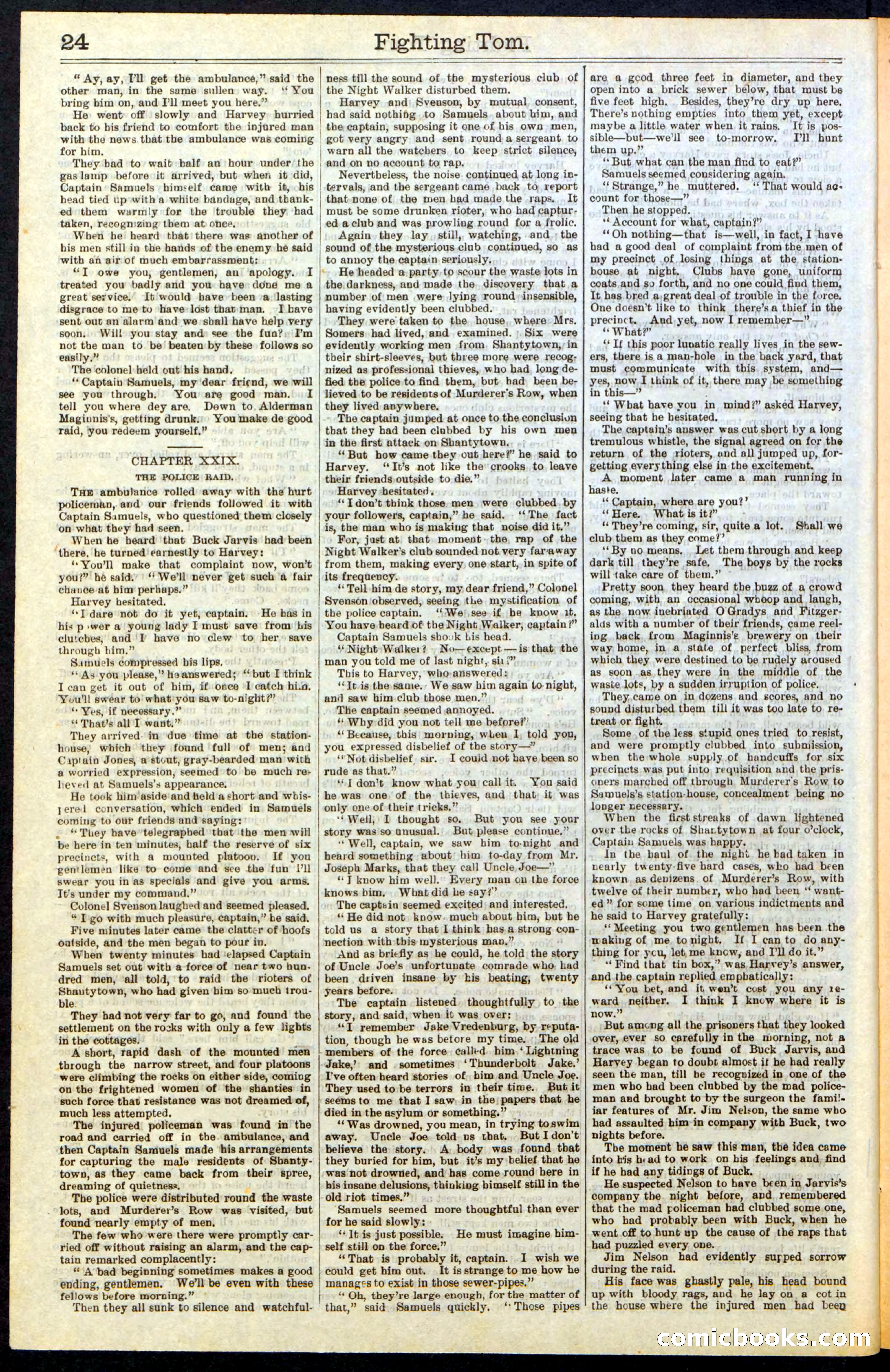 Beadle's New York Dime Library No. 262 — page 24 of 32