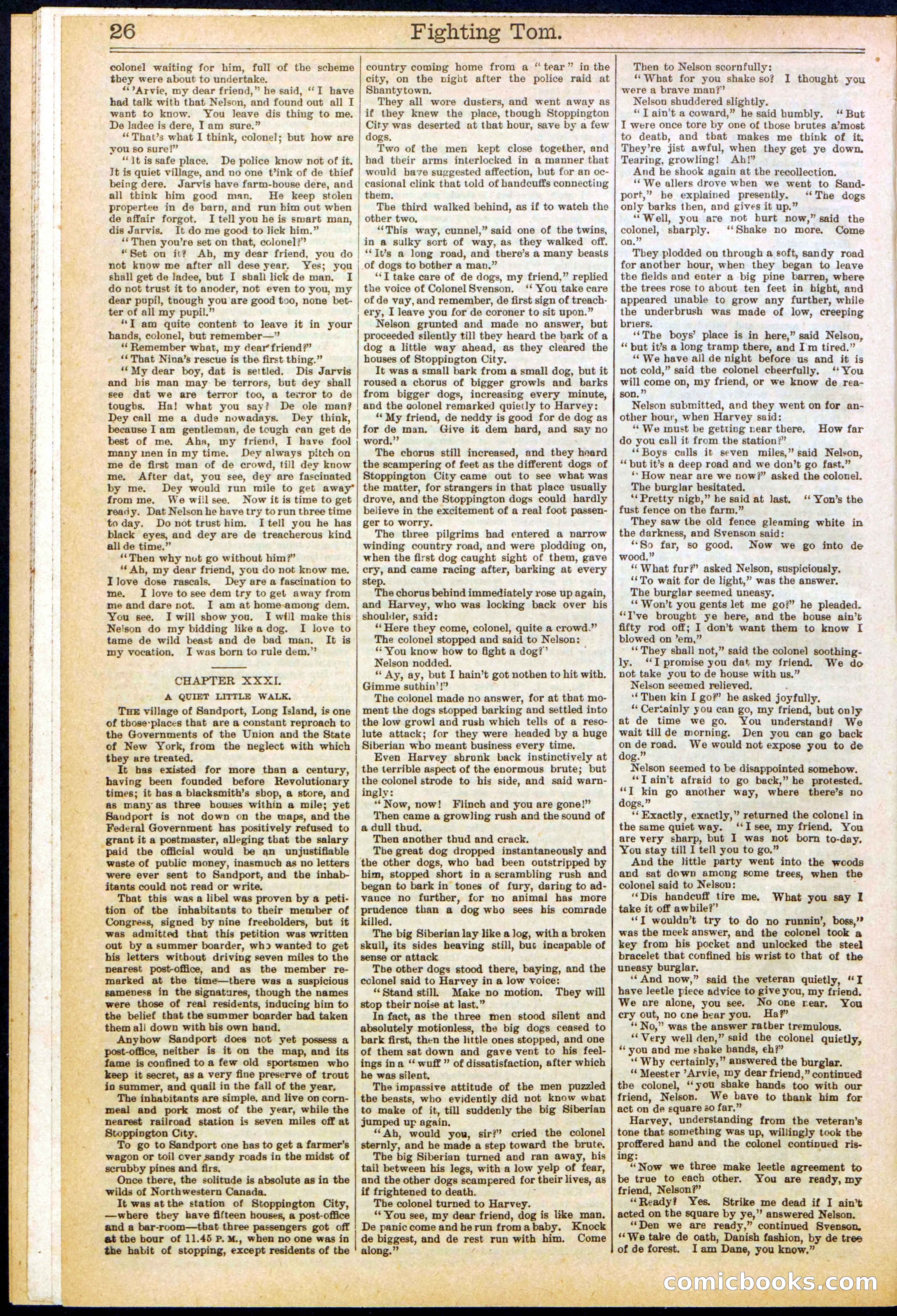 Beadle's New York Dime Library No. 262 — page 26 of 32