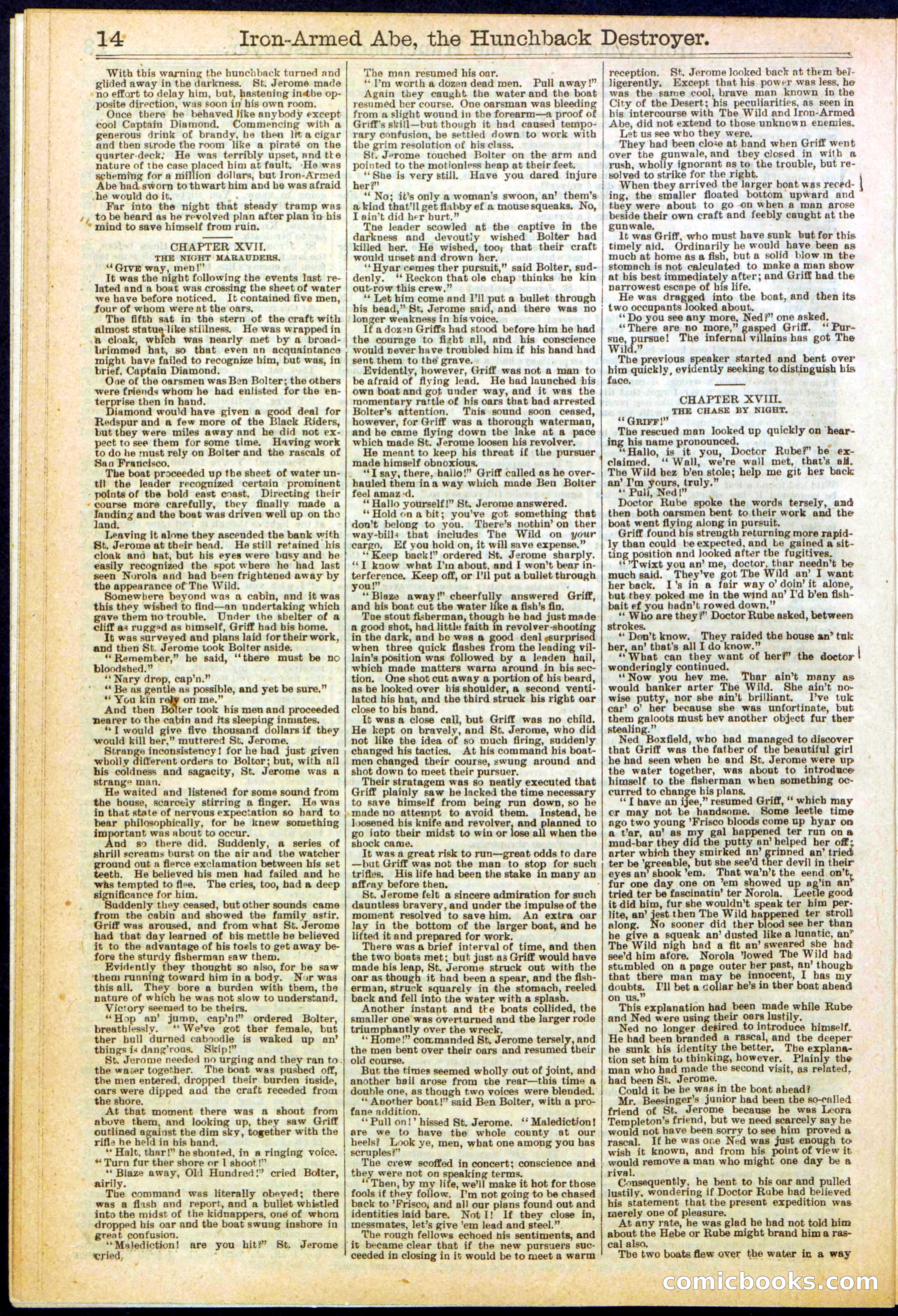 Beadle's Dime Library No. 263 — page 14 of 32