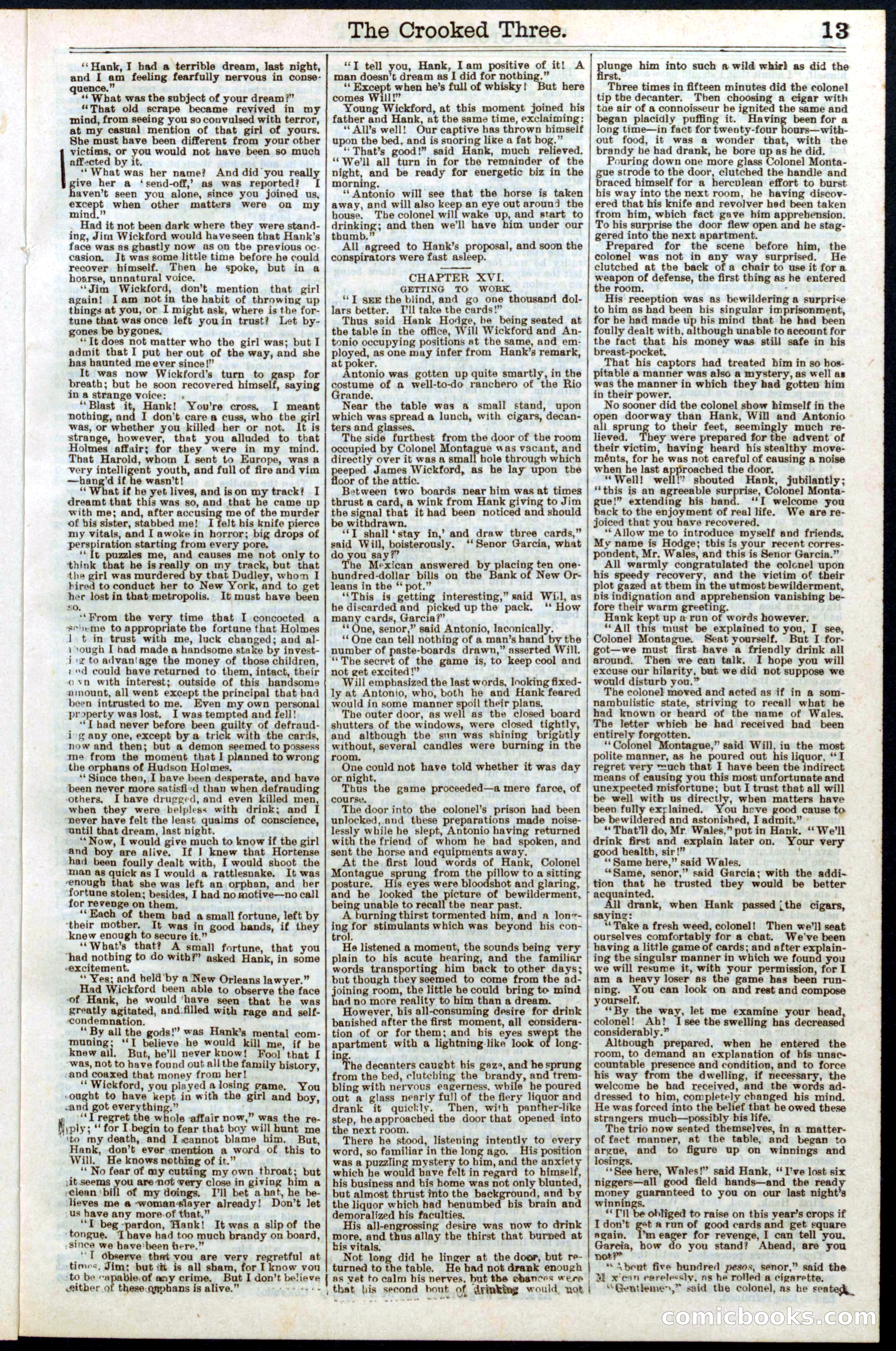 Beadle's New York Dime Library No. 264 — page 13 of 32