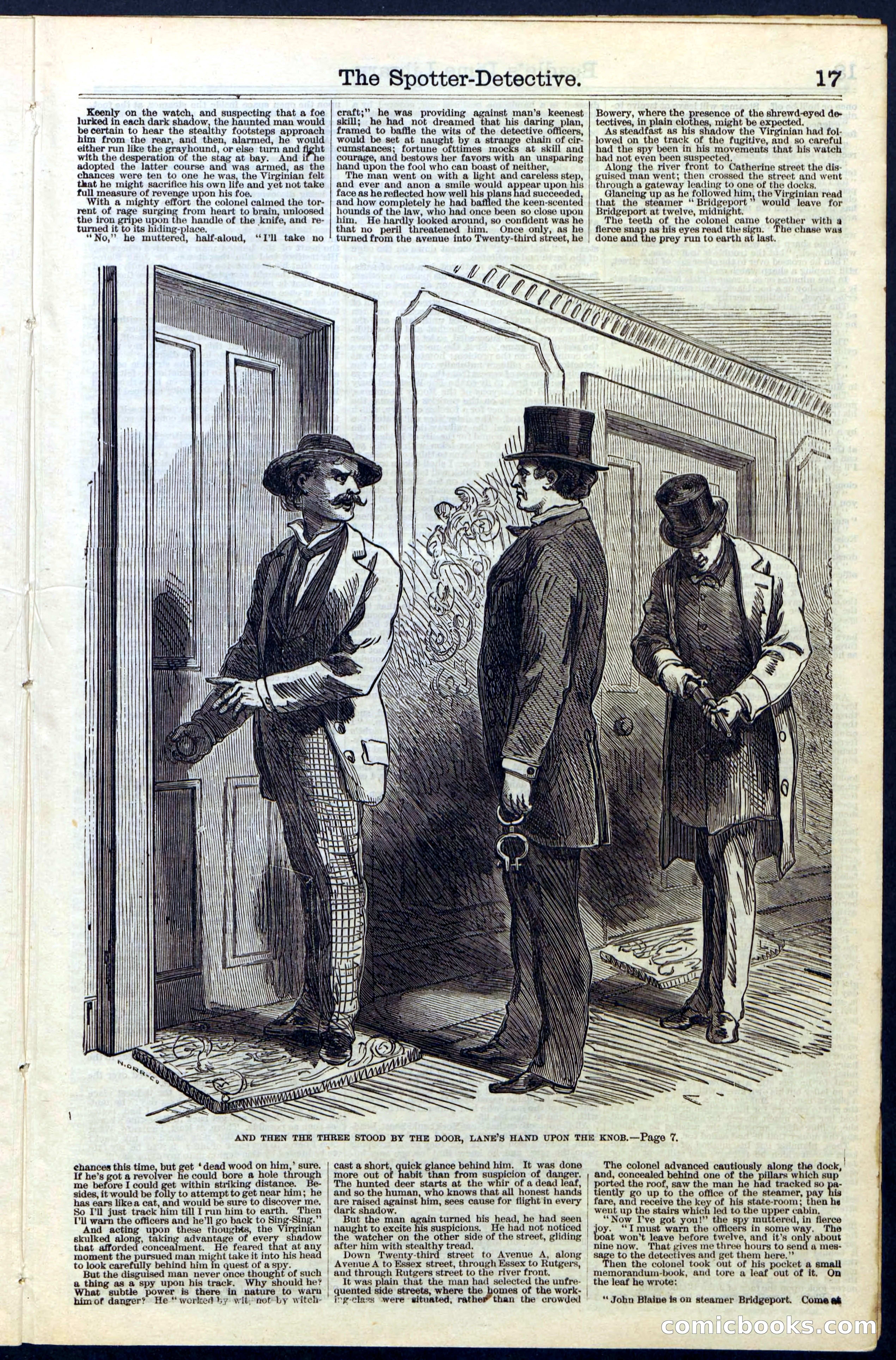 Beadle's Dime Library No. 27 — page 17 of 28