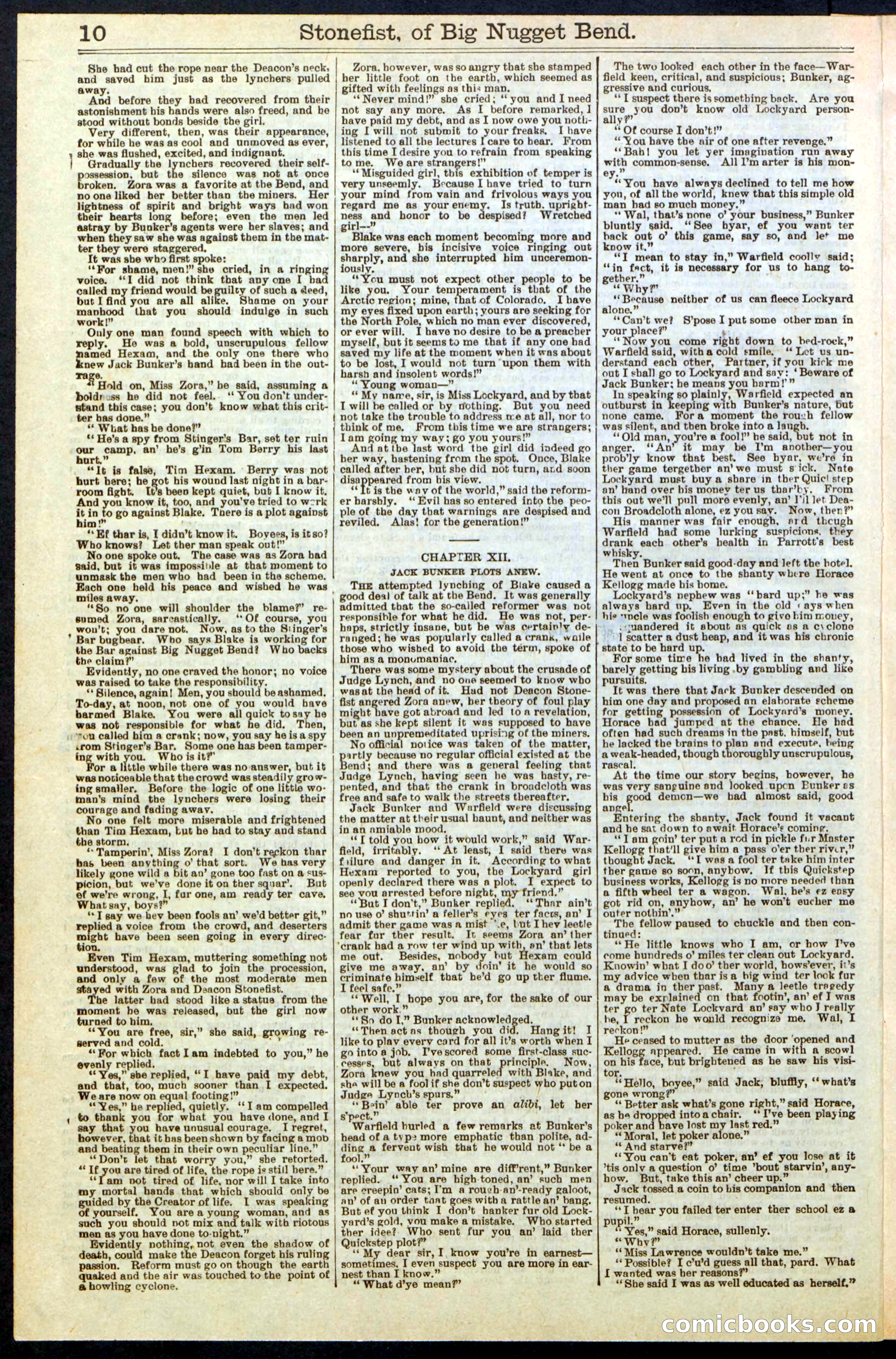 Beadle's New York Dime Library No. 271 — page 10 of 32