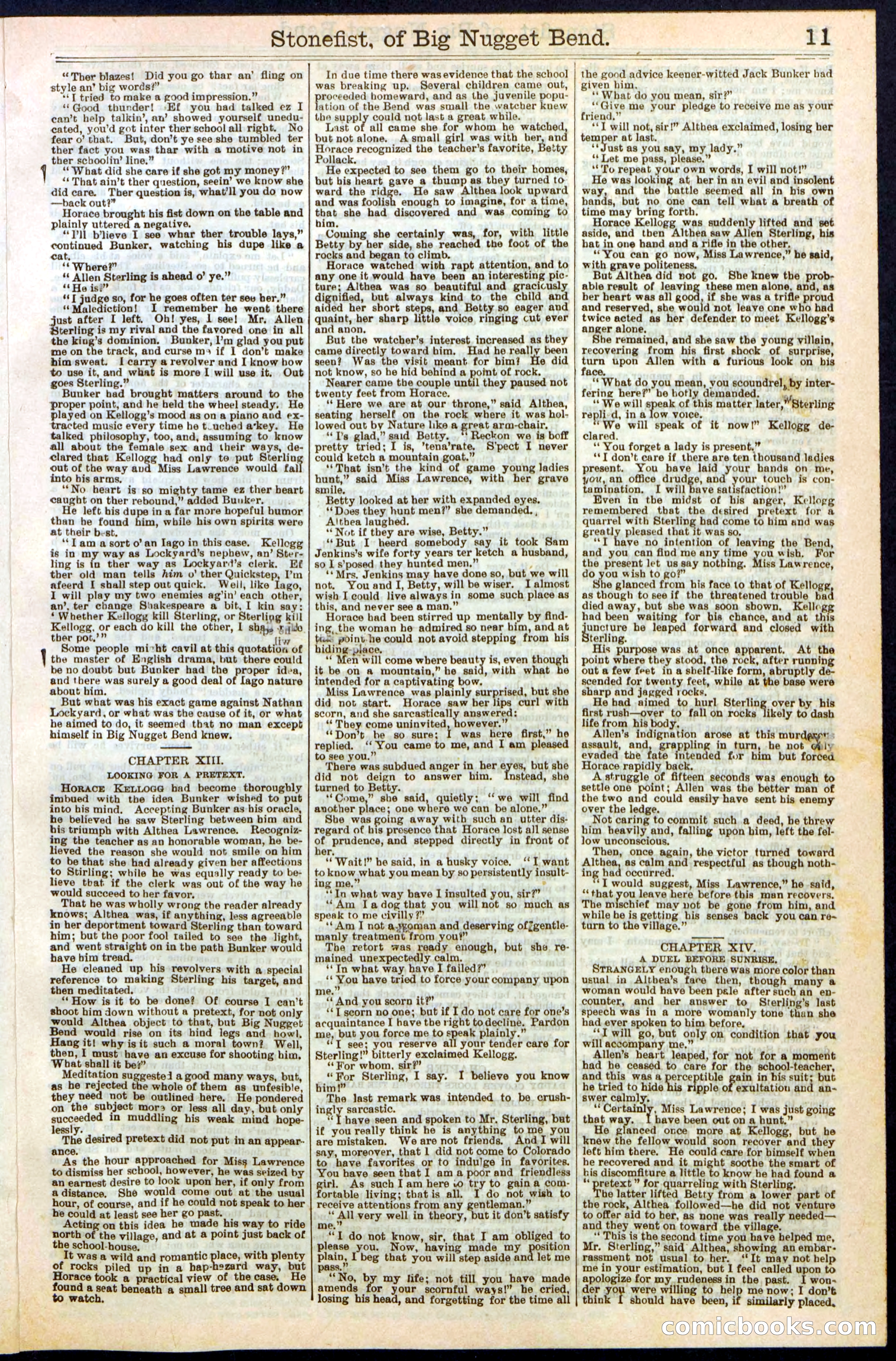 Beadle's New York Dime Library No. 271 — page 11 of 32