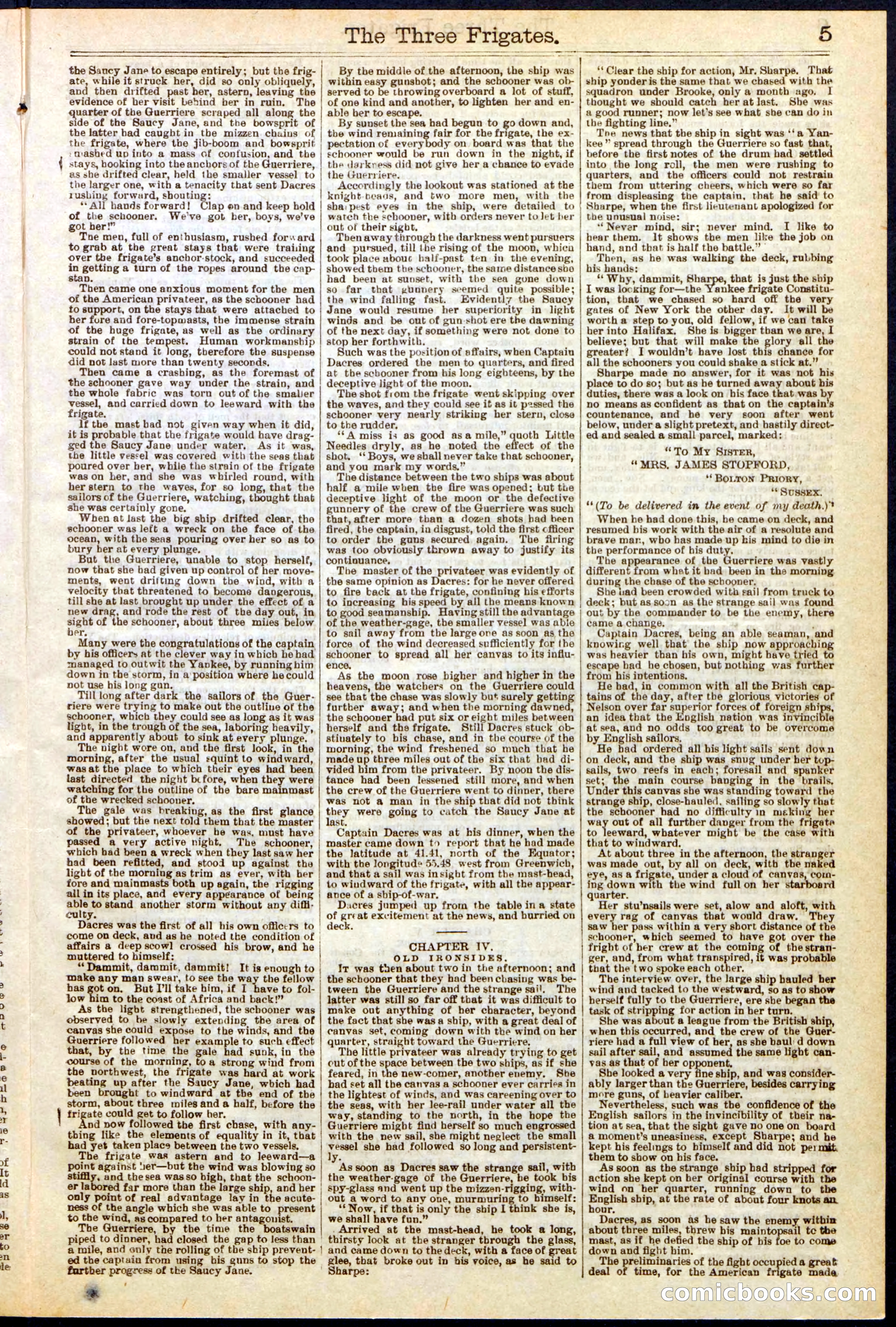Beadle's New York Dime Library, No. 284 — page 5 of 32