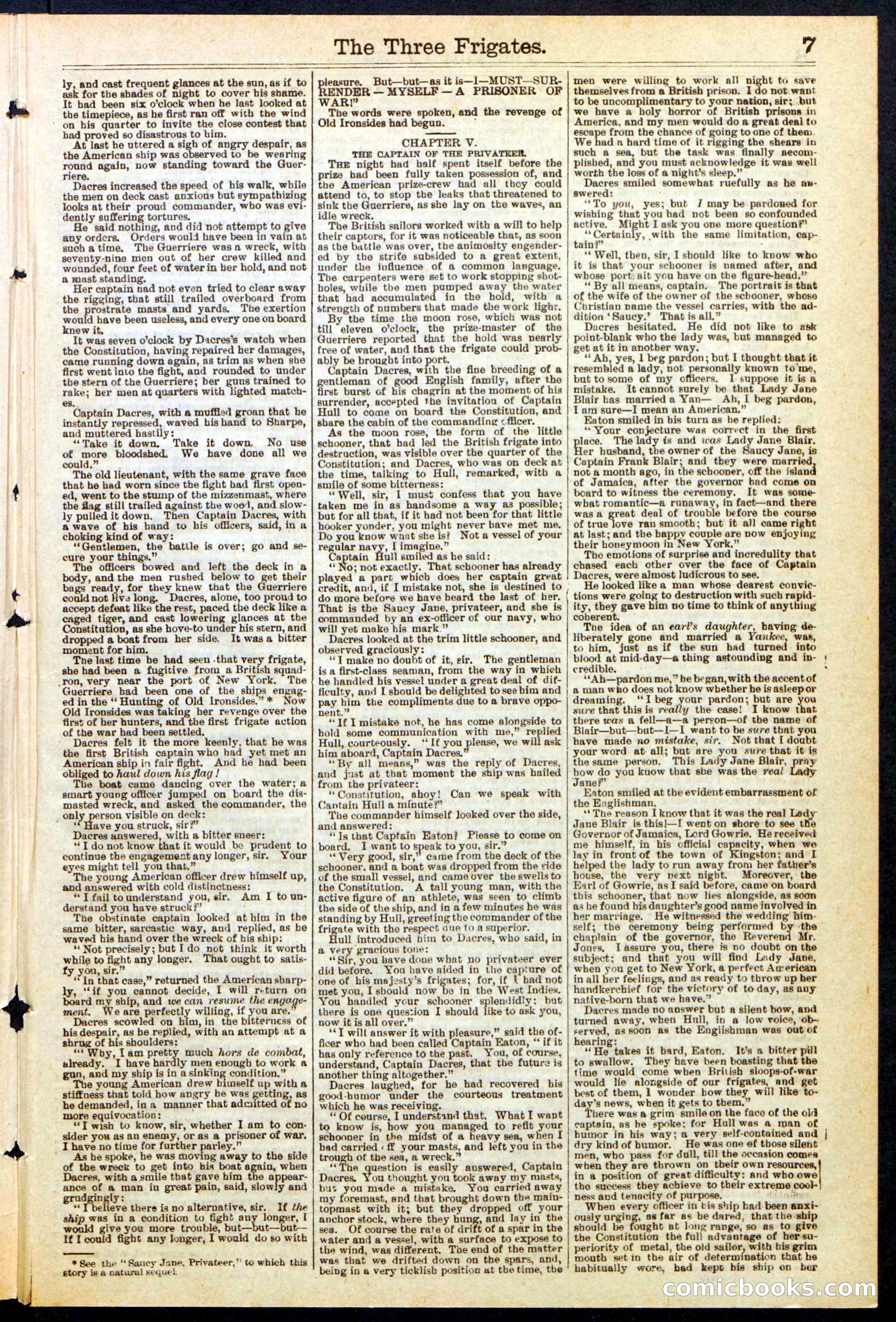 Beadle's New York Dime Library, No. 284 — page 7 of 32