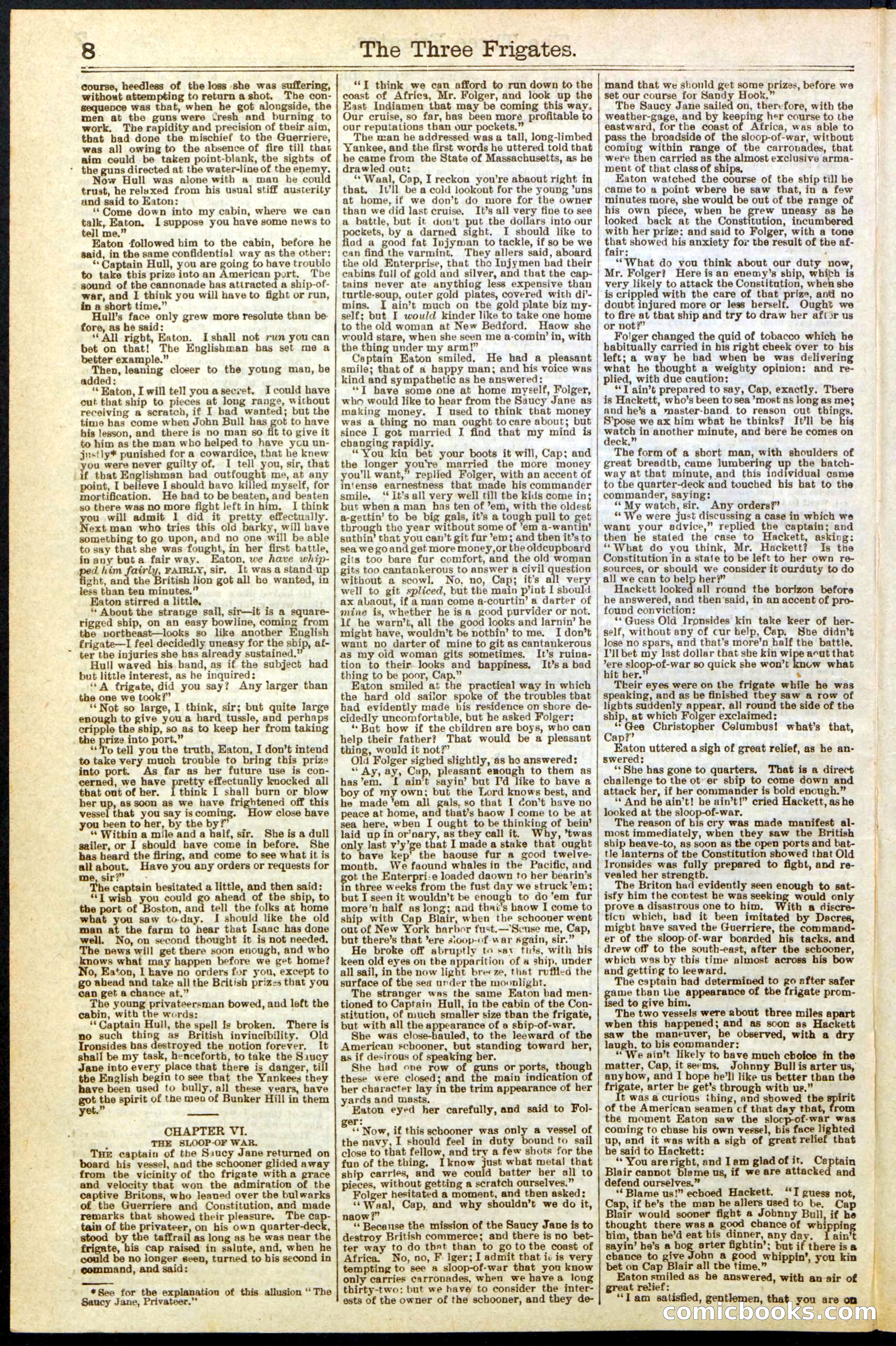 Beadle's New York Dime Library, No. 284 — page 8 of 32