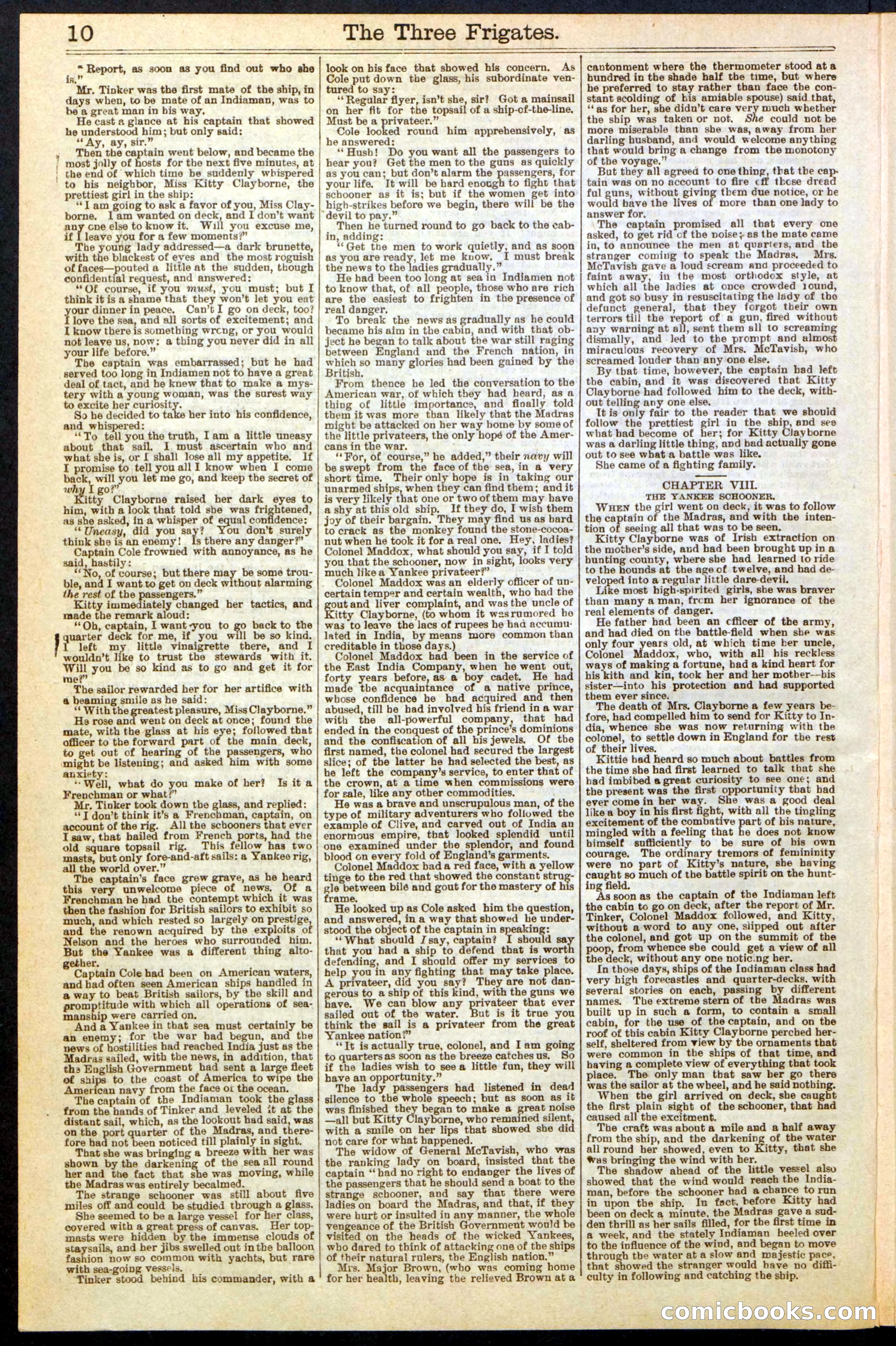 Beadle's New York Dime Library, No. 284 — page 10 of 32