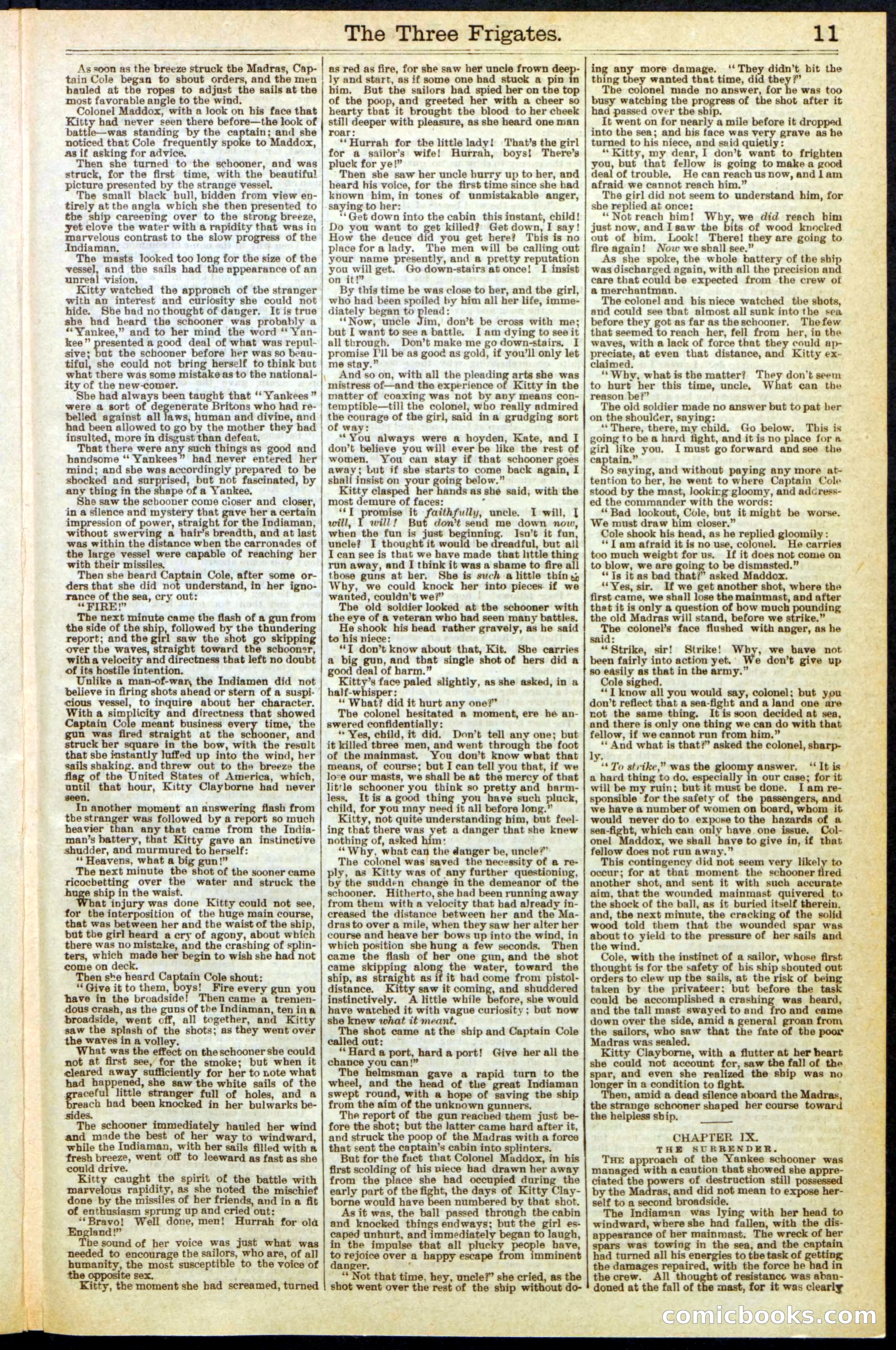 Beadle's New York Dime Library, No. 284 — page 11 of 32