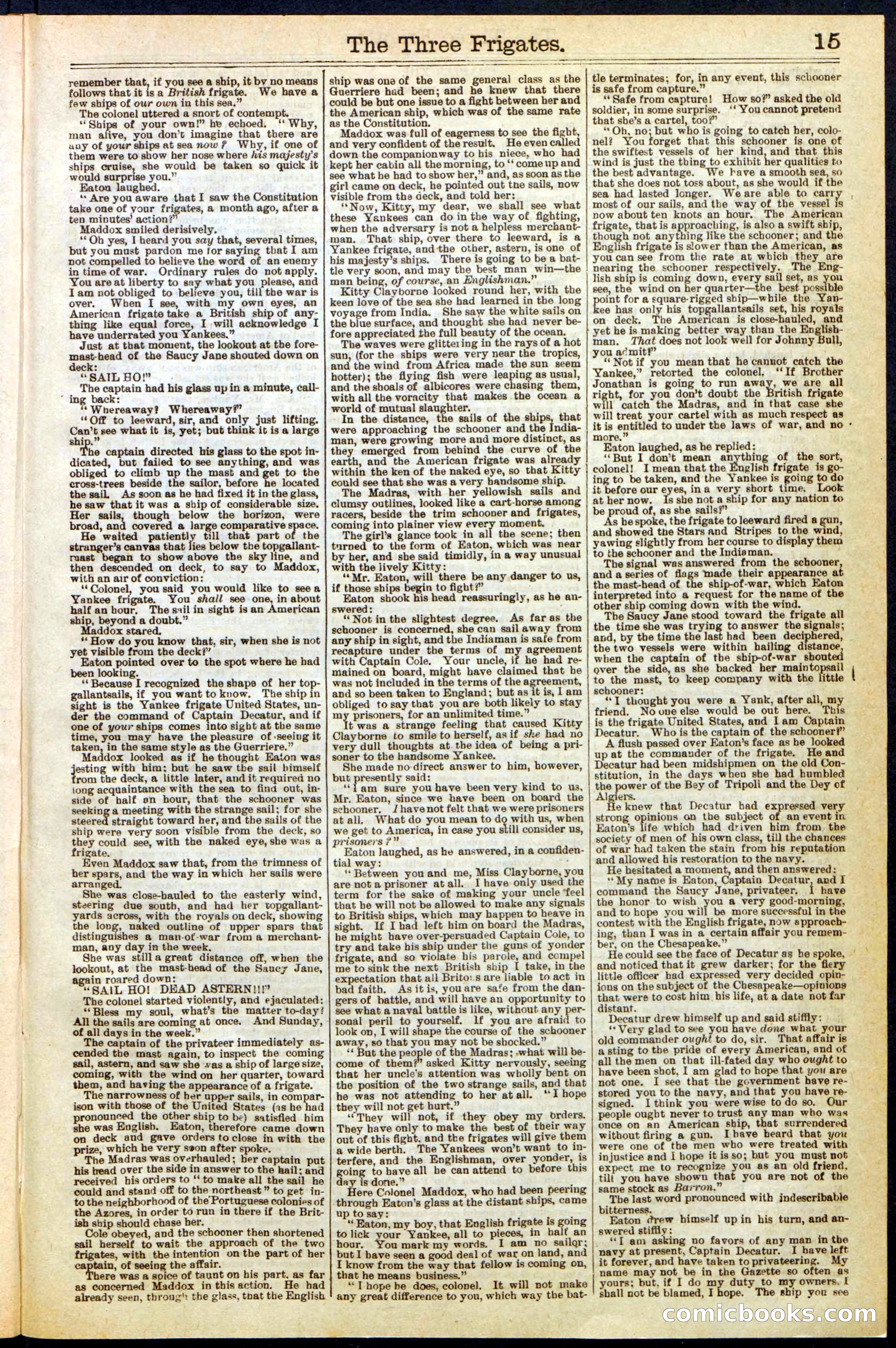 Beadle's New York Dime Library, No. 284 — page 15 of 32