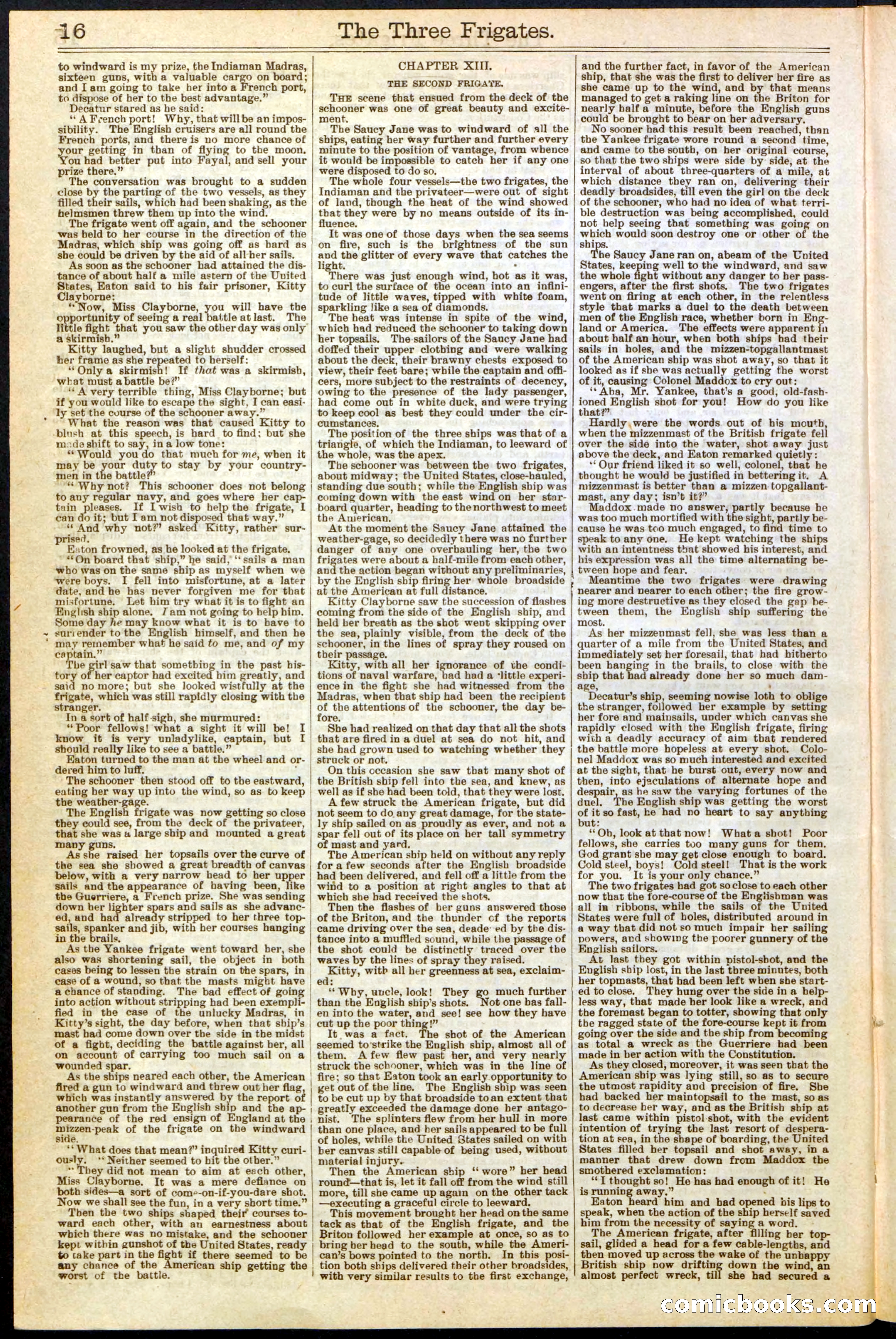 Beadle's New York Dime Library, No. 284 — page 16 of 32