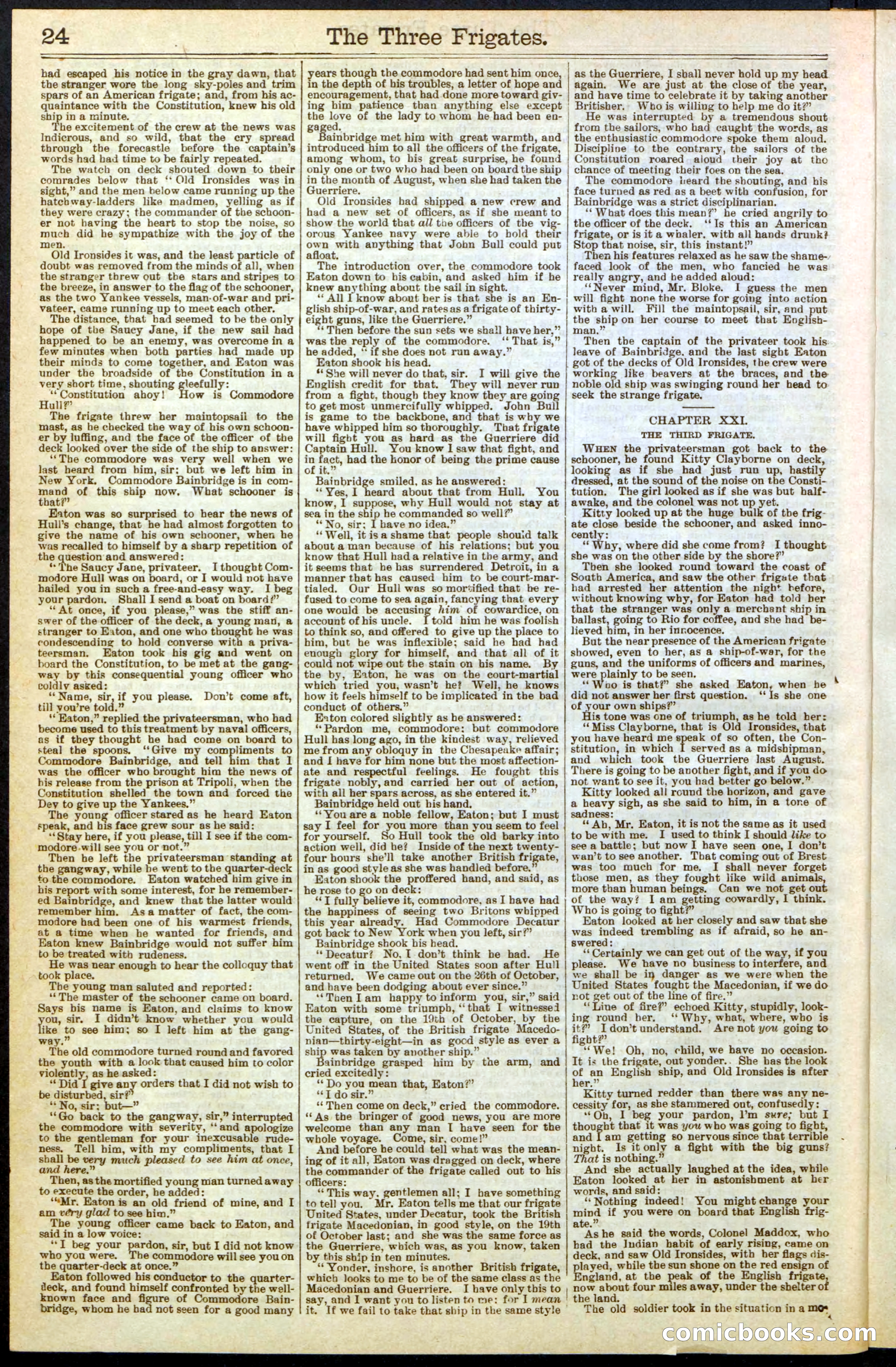 Beadle's New York Dime Library, No. 284 — page 24 of 32