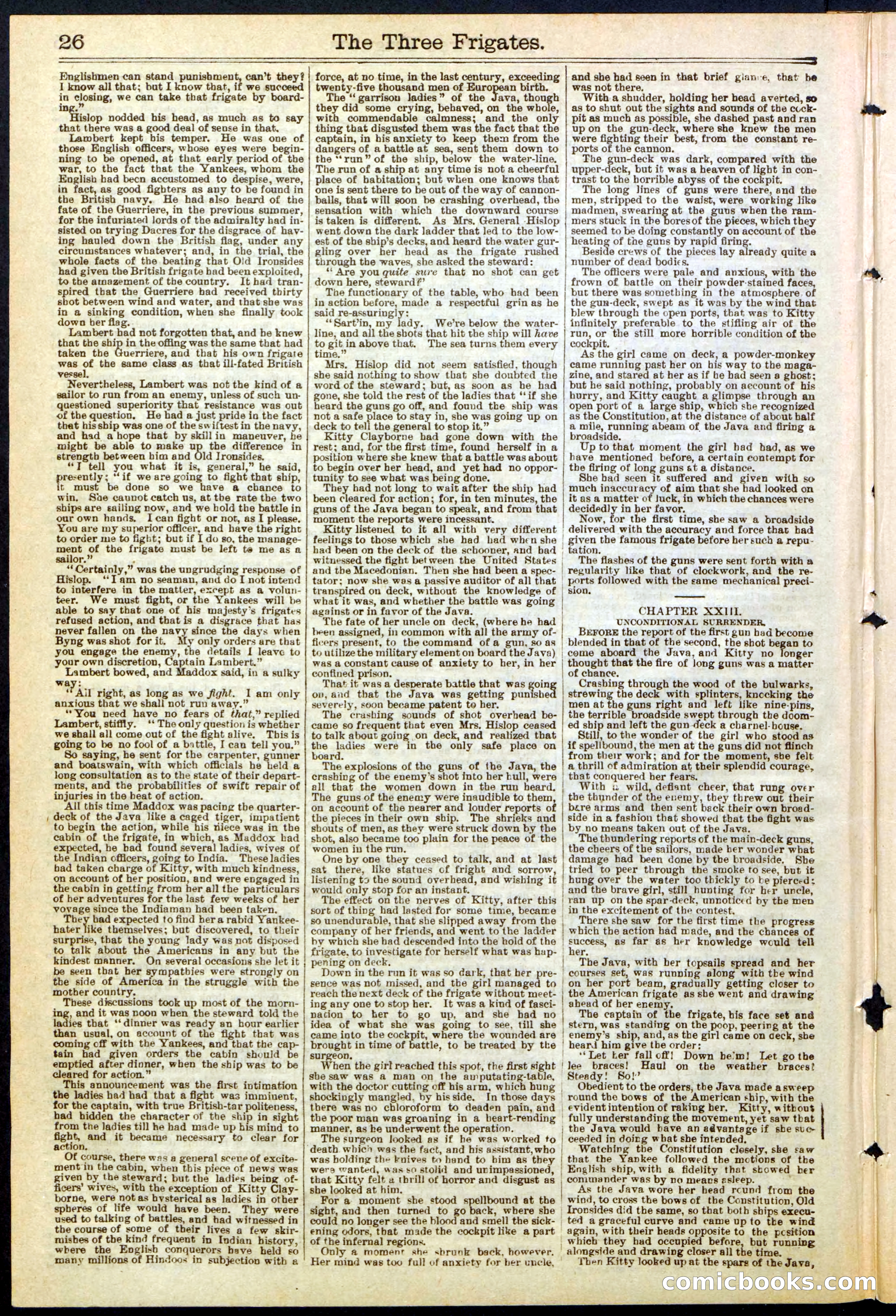 Beadle's New York Dime Library, No. 284 — page 26 of 32