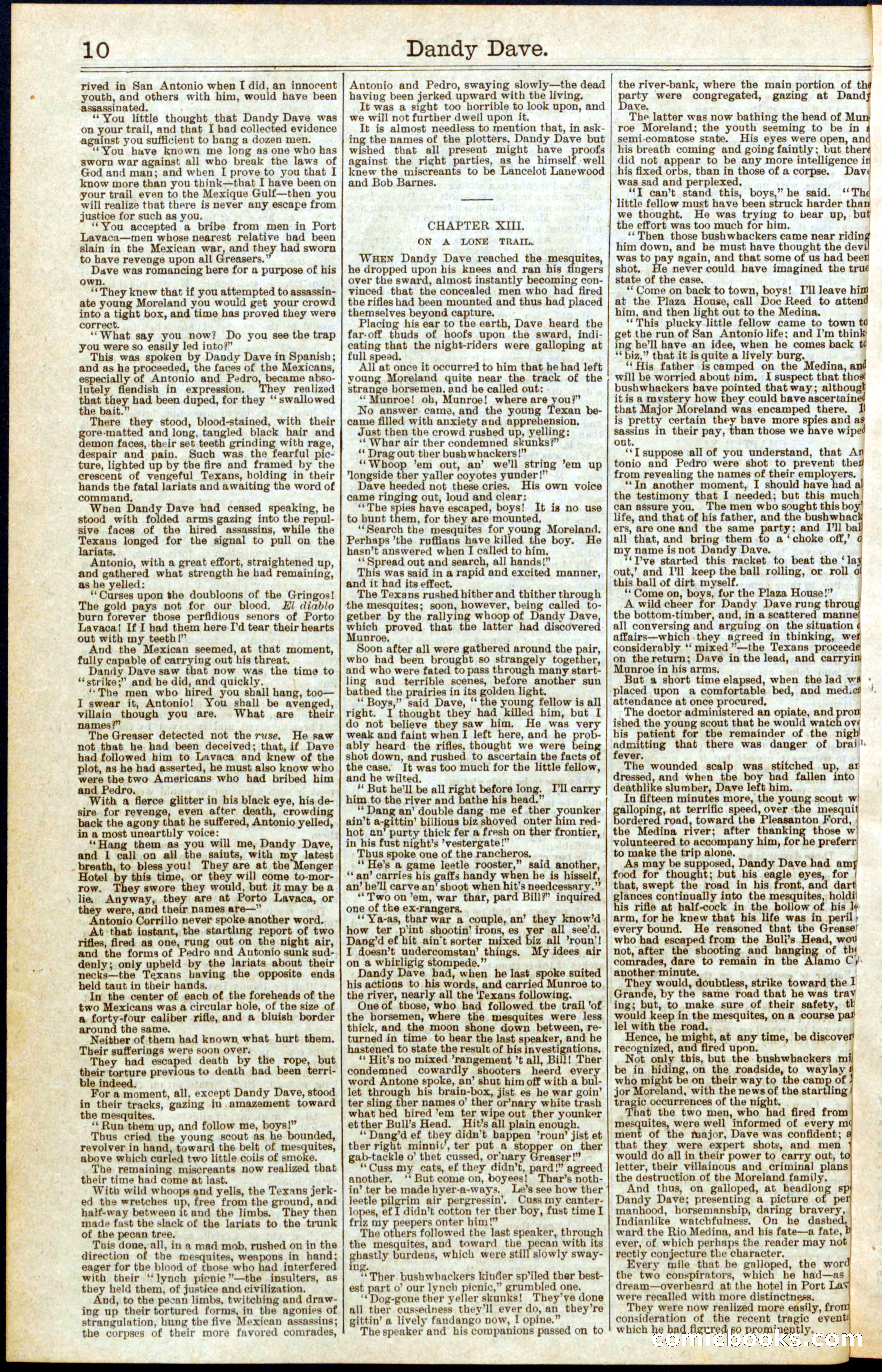 Beadle's New York Dime Library, No. 287 — page 10 of 32
