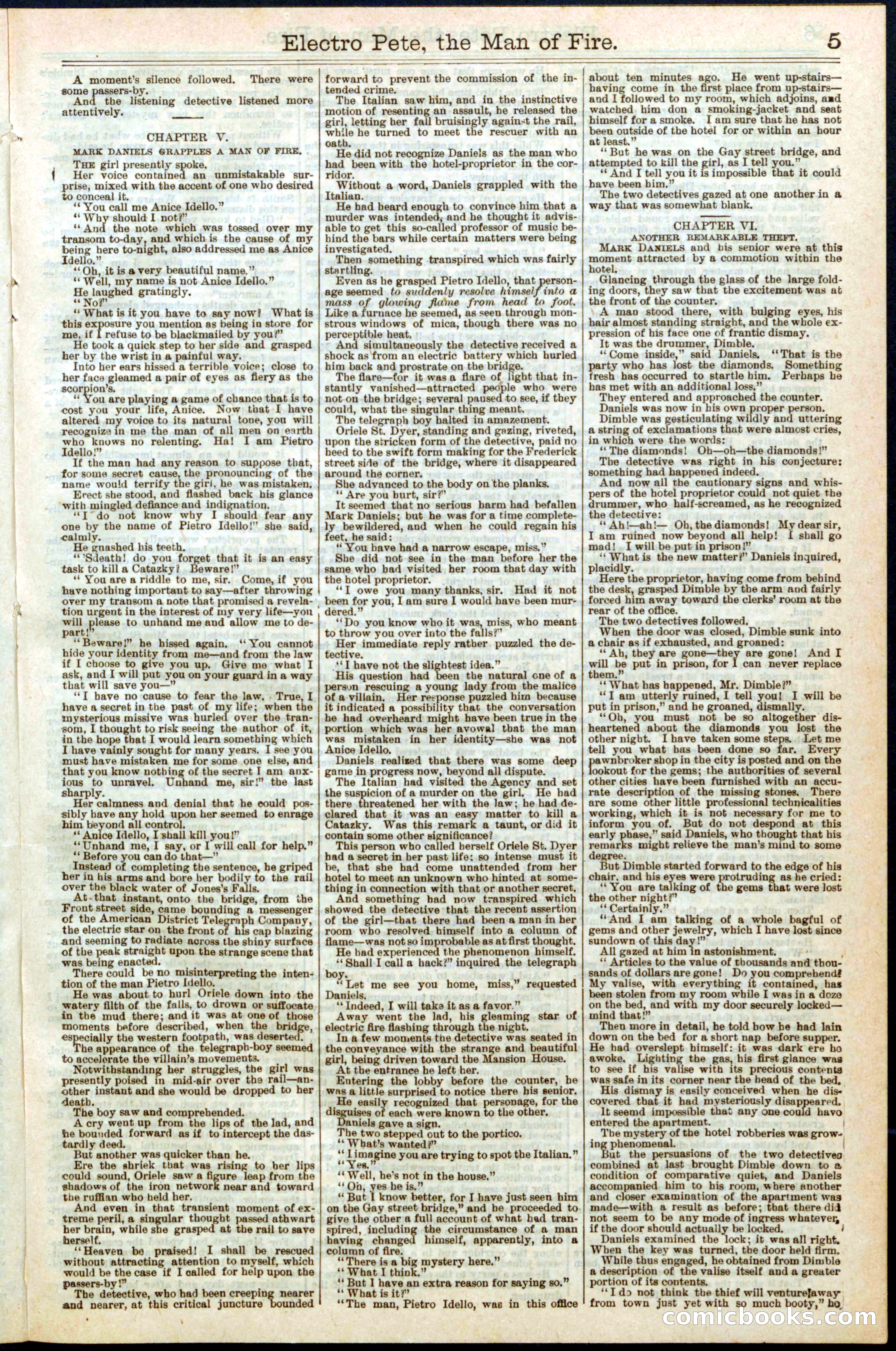 Beadle's New York Dime Library, No. 288 — page 5 of 24