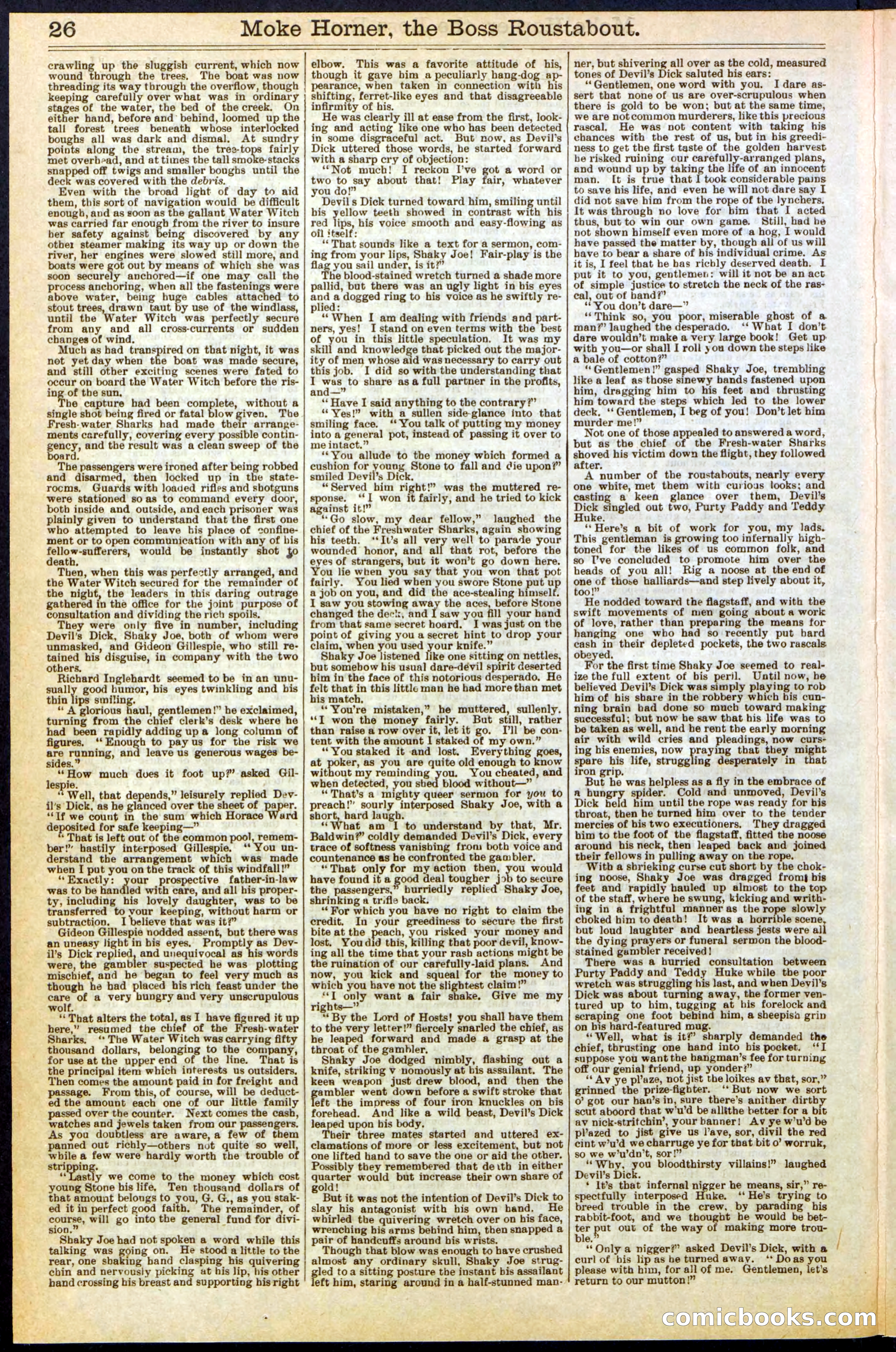 Beadle's New York Dime Library, No. 292 — page 26 of 32