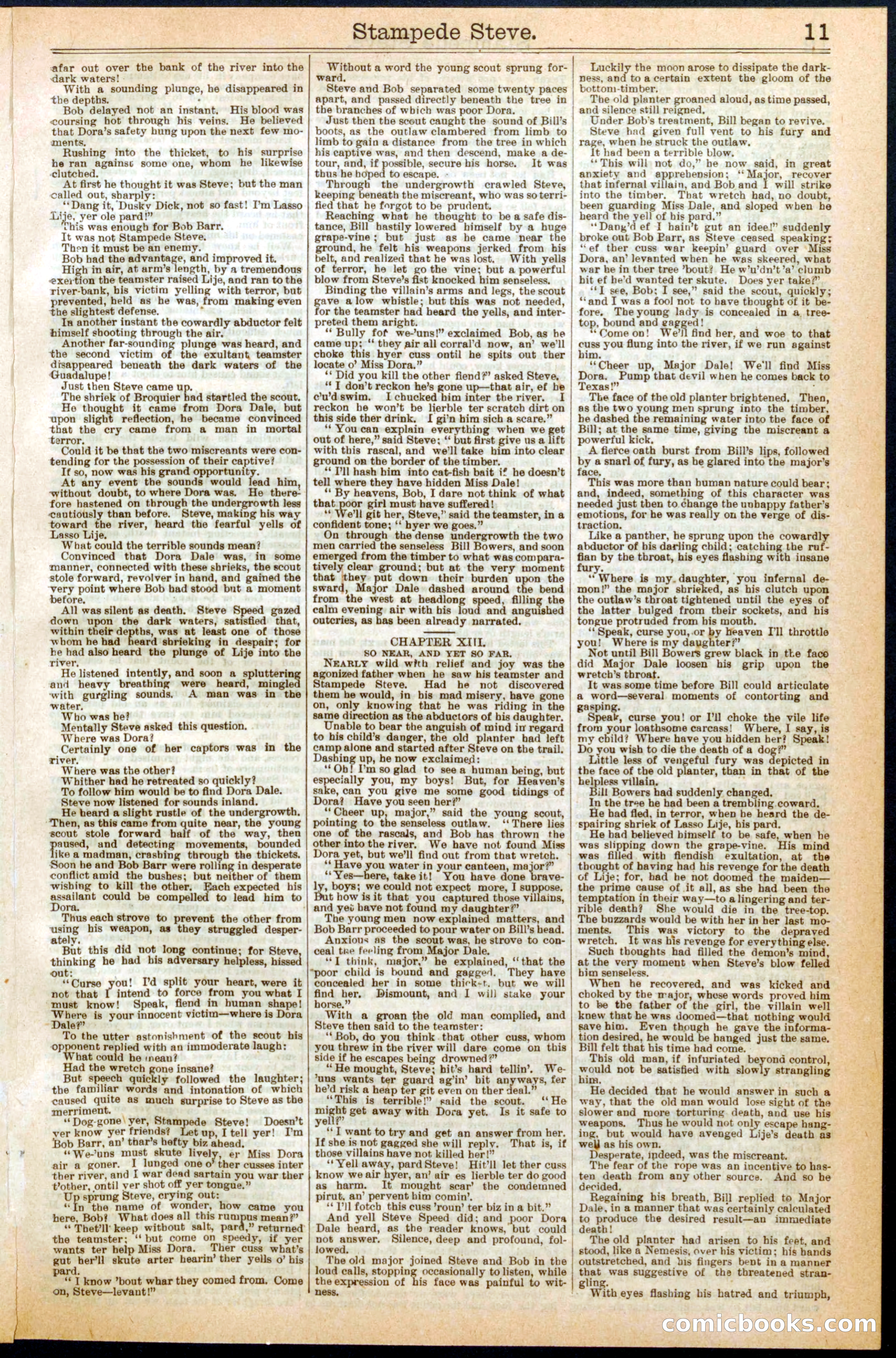 Beadle's New York Dime Library No. 293 — page 11 of 32