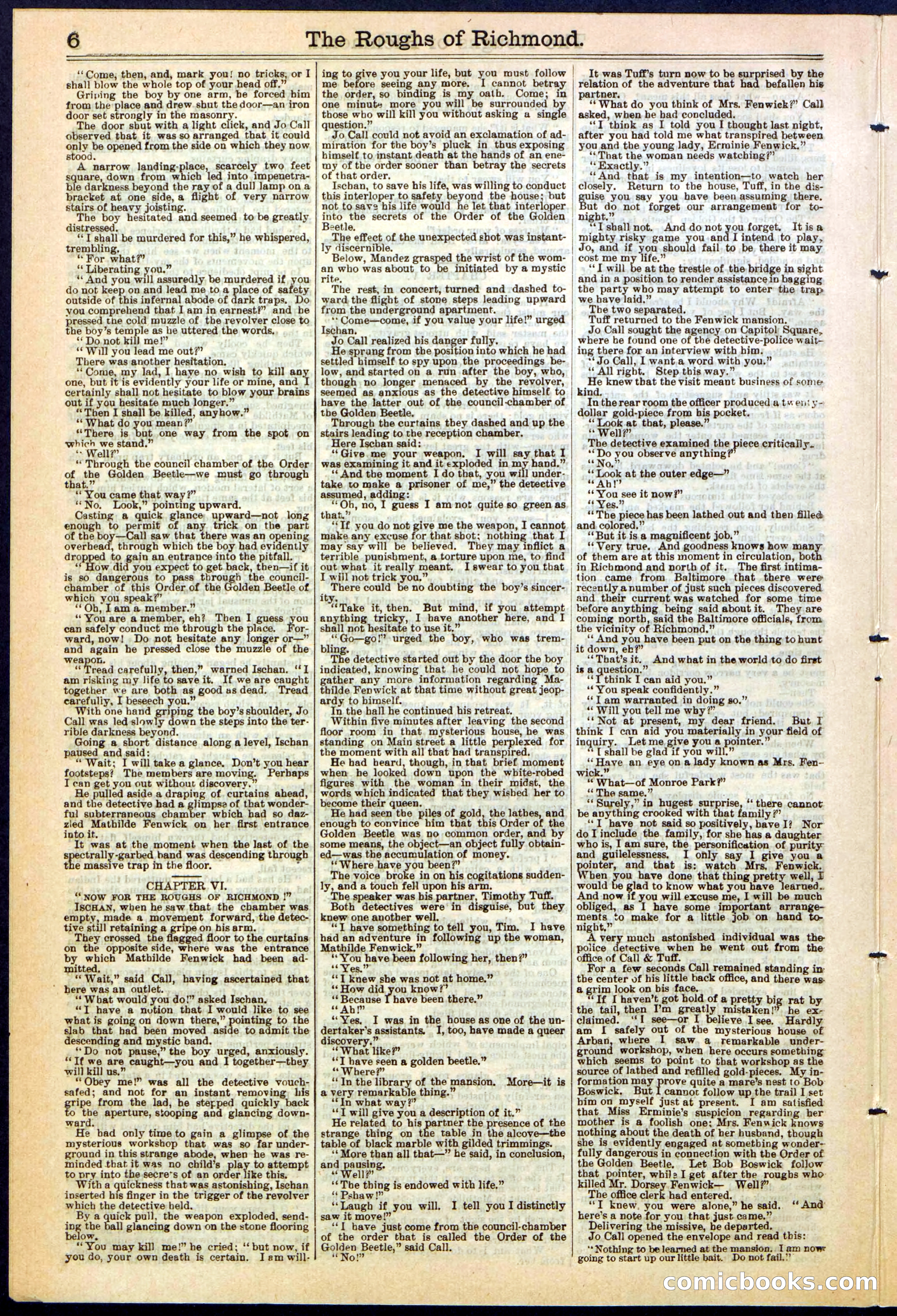 Beadle's New York Dime Library, No. 306 — page 6 of 24
