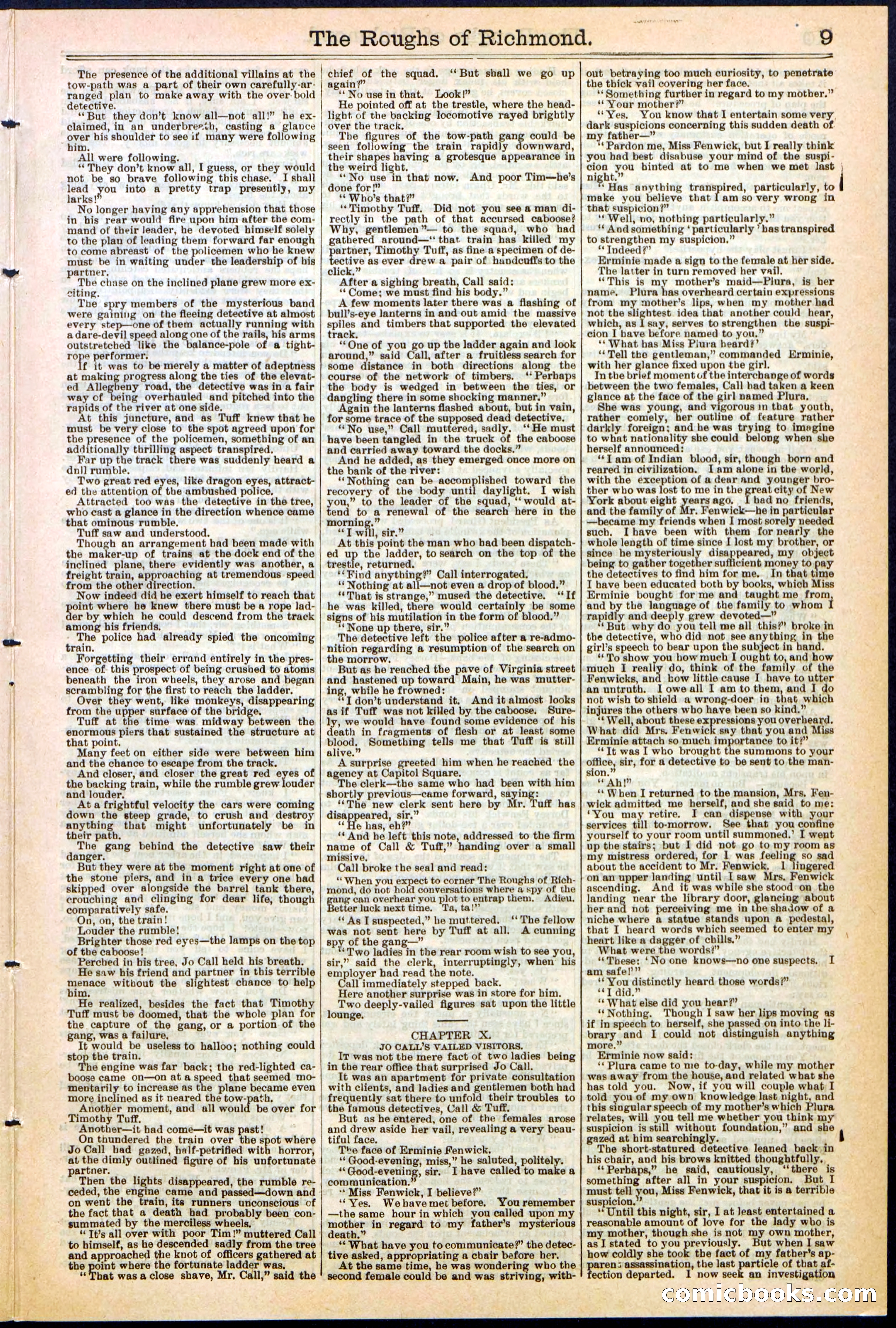 Beadle's New York Dime Library, No. 306 — page 9 of 24