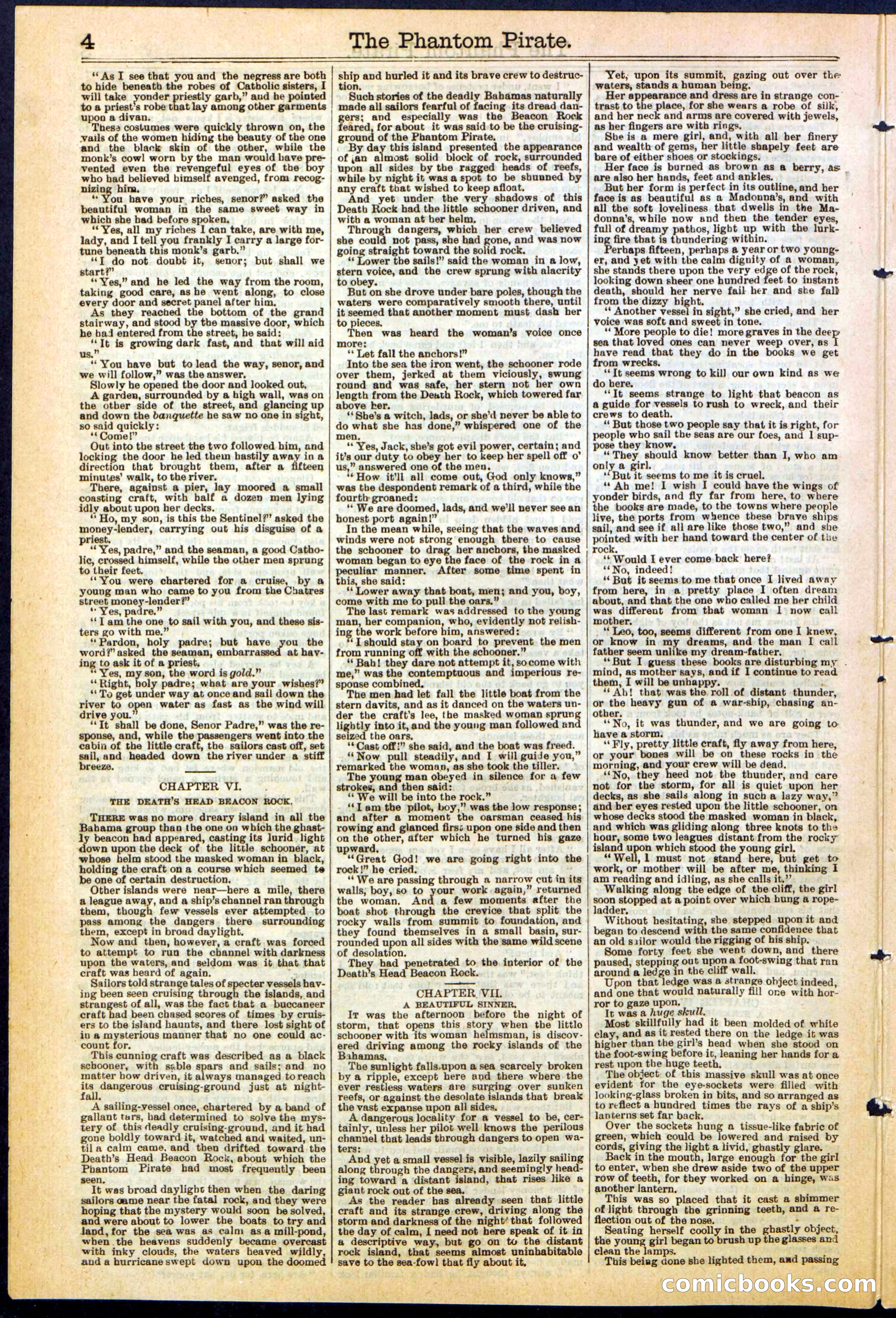 Beadle's Dime Library No. 307 — page 4 of 32