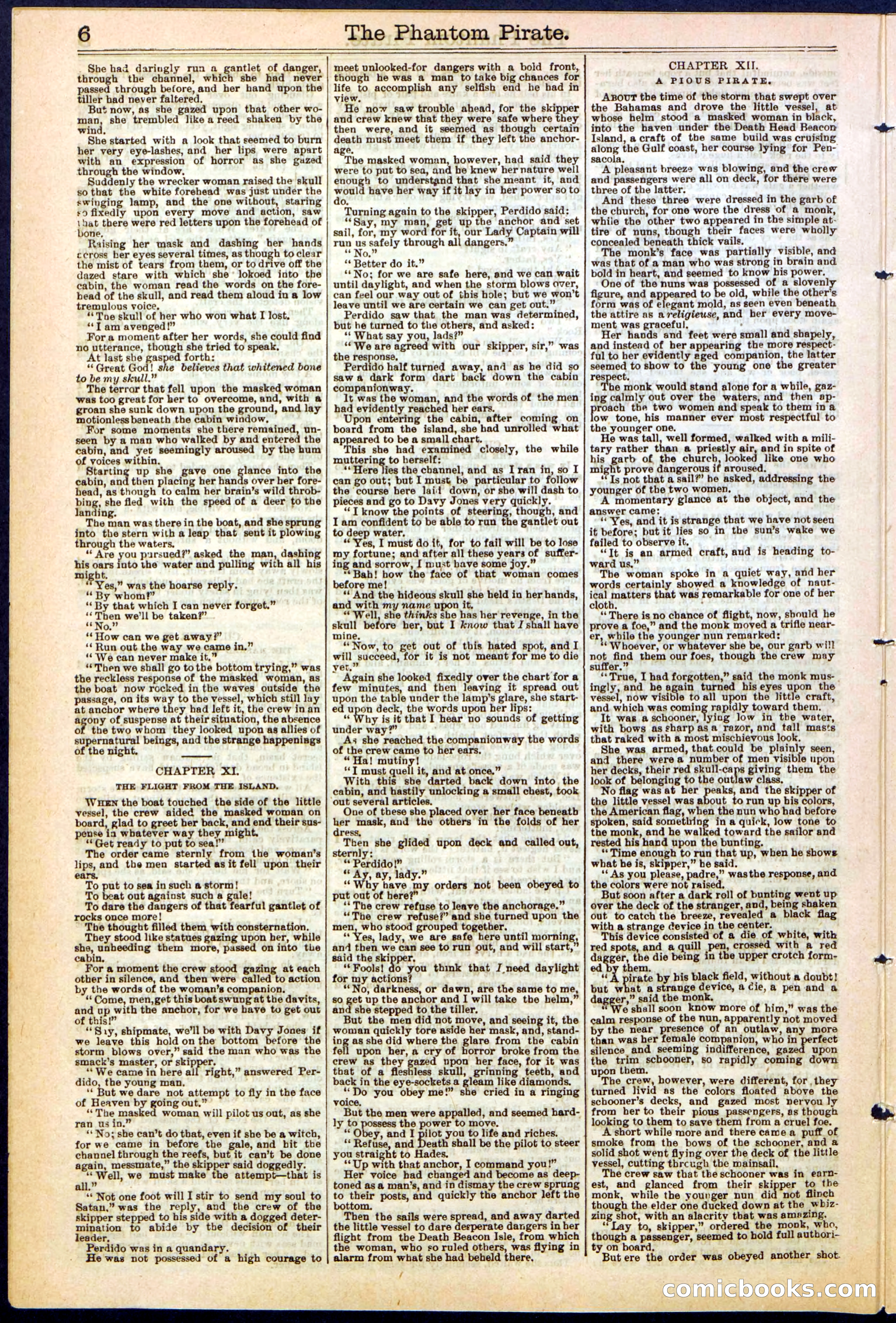 Beadle's Dime Library No. 307 — page 6 of 32